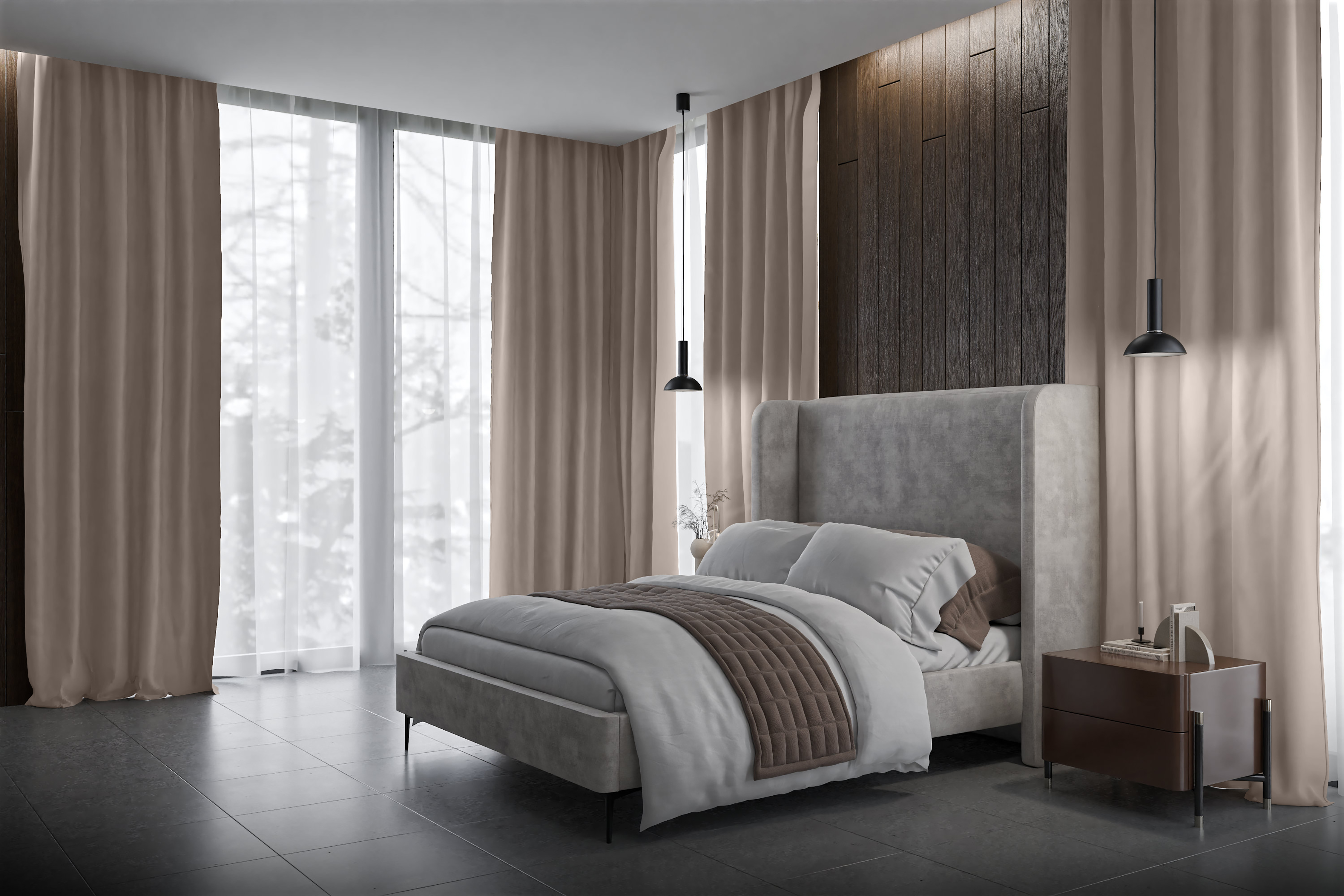 Vorhang Amaduria 8414 Schlafzimmer