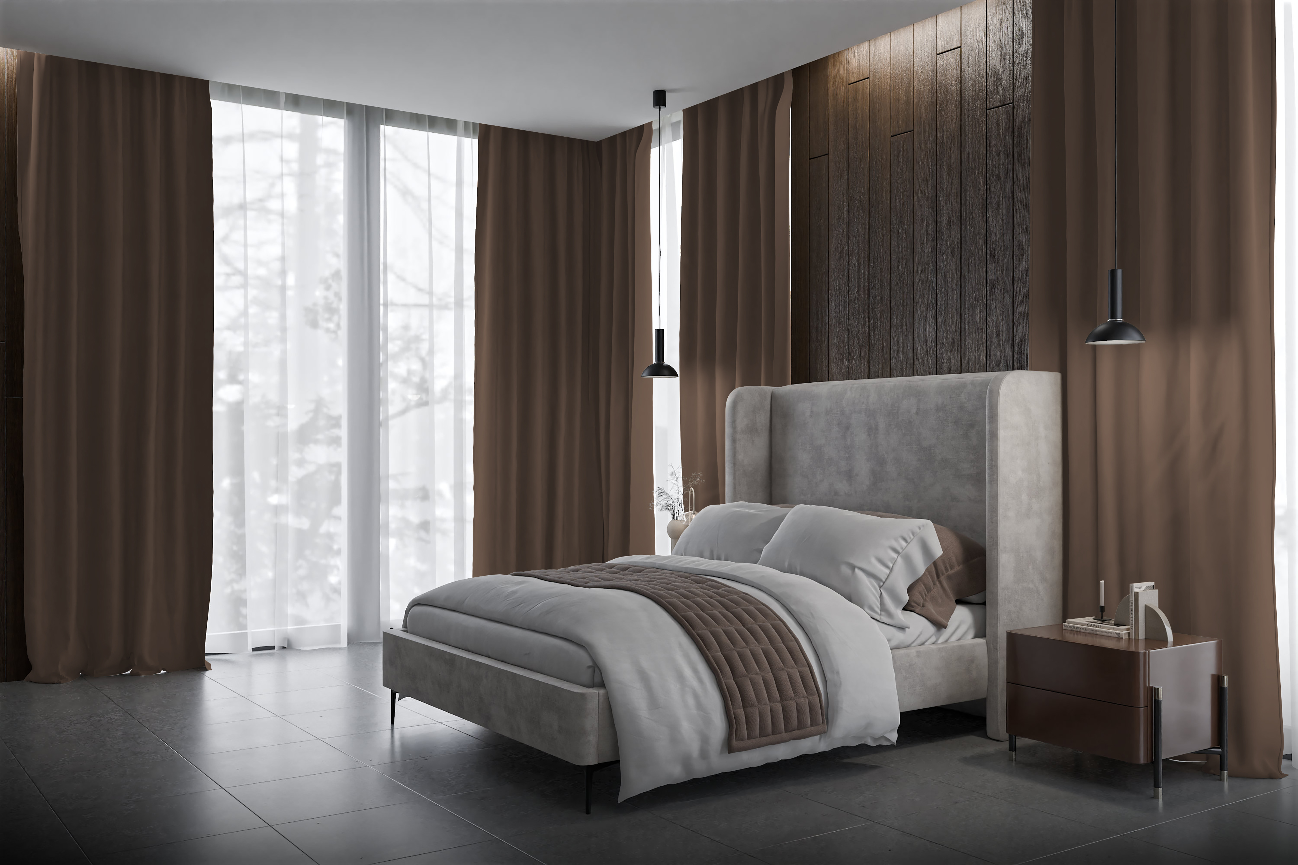 Vorhang Amaduria 8415 Schlafzimmer
