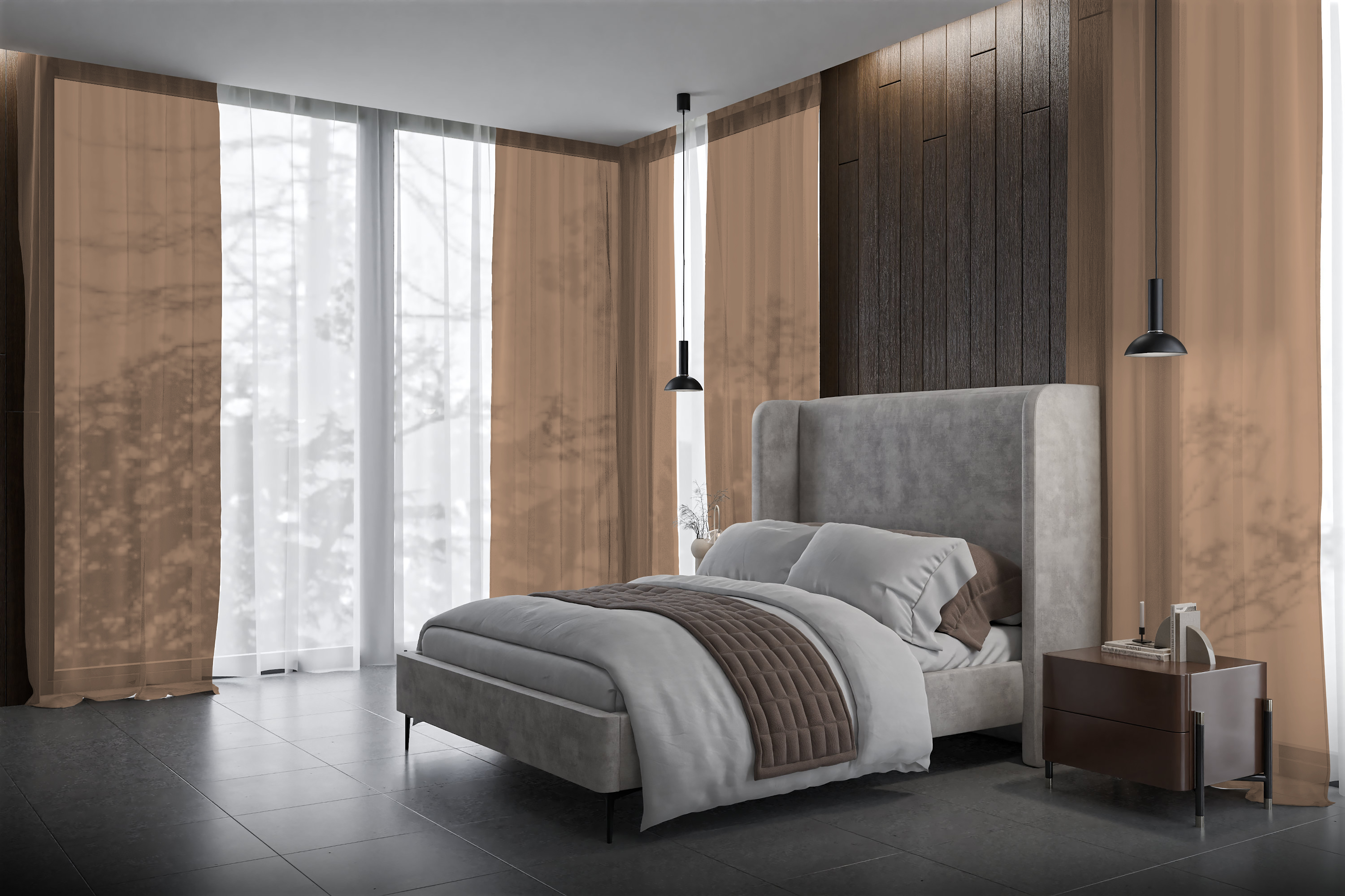 Vorhang Amarica 8311 Schlafzimmer