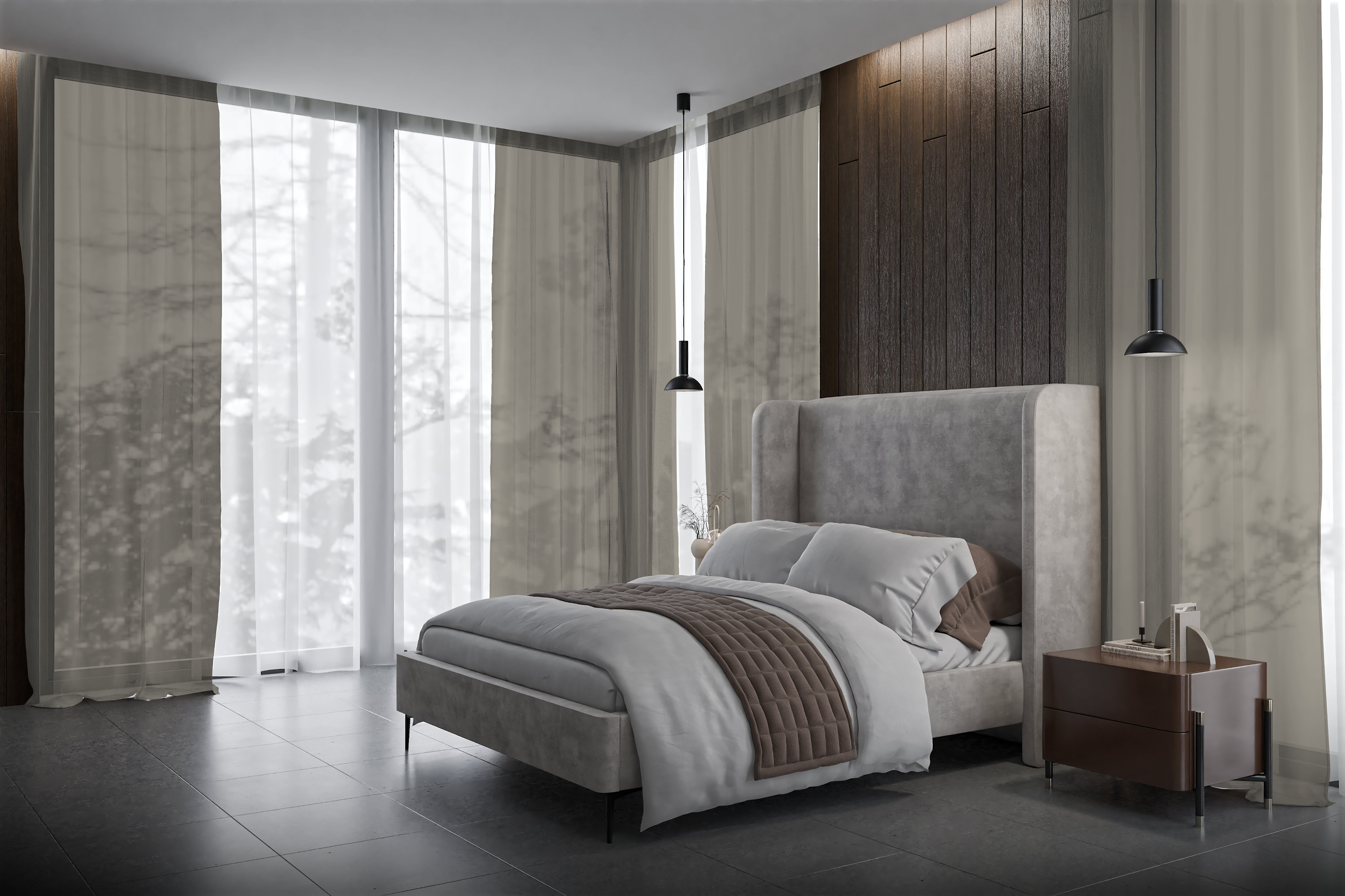 Vorhang Amarica 8312 Schlafzimmer