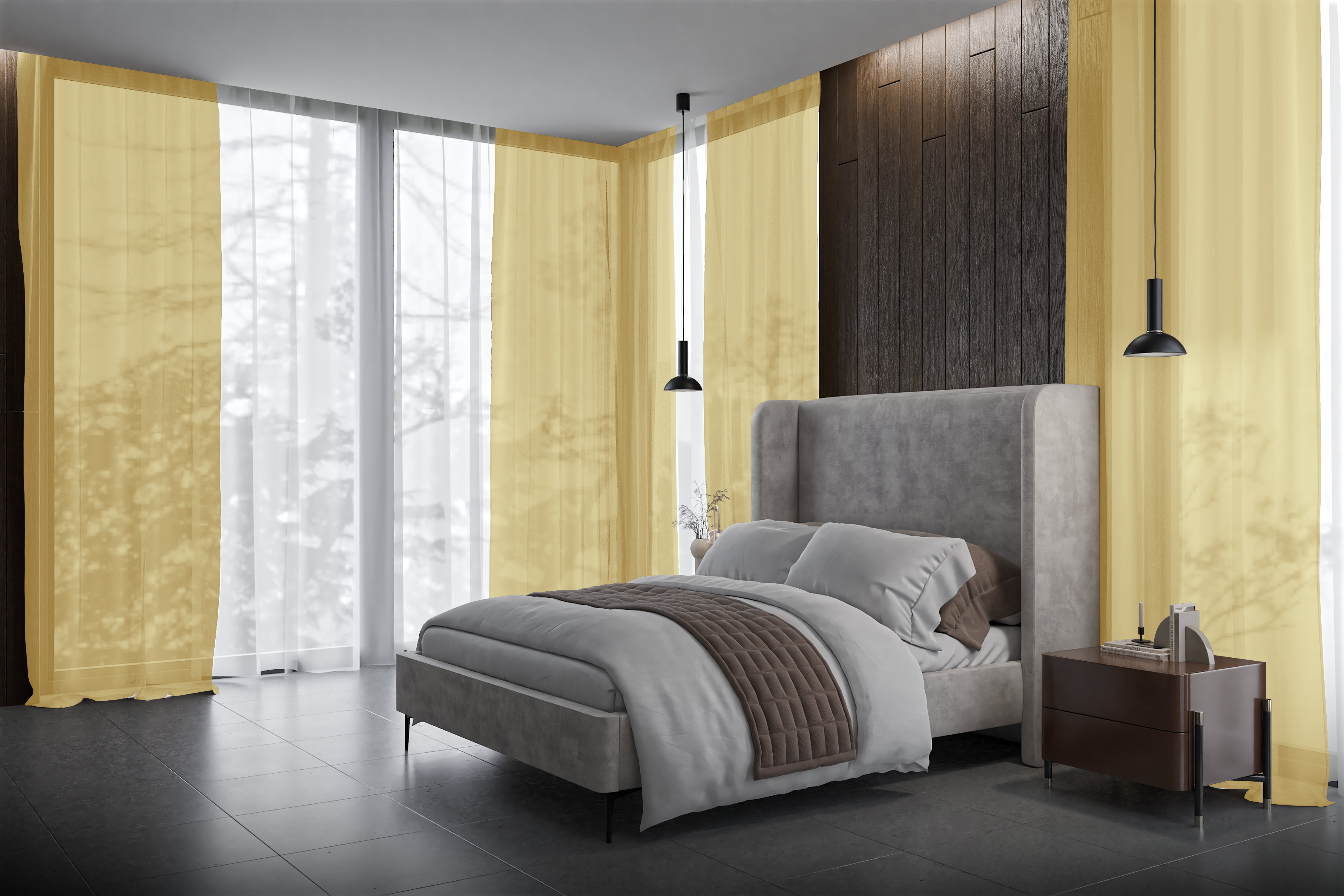Vorhang Amarica 8314 Schlafzimmer