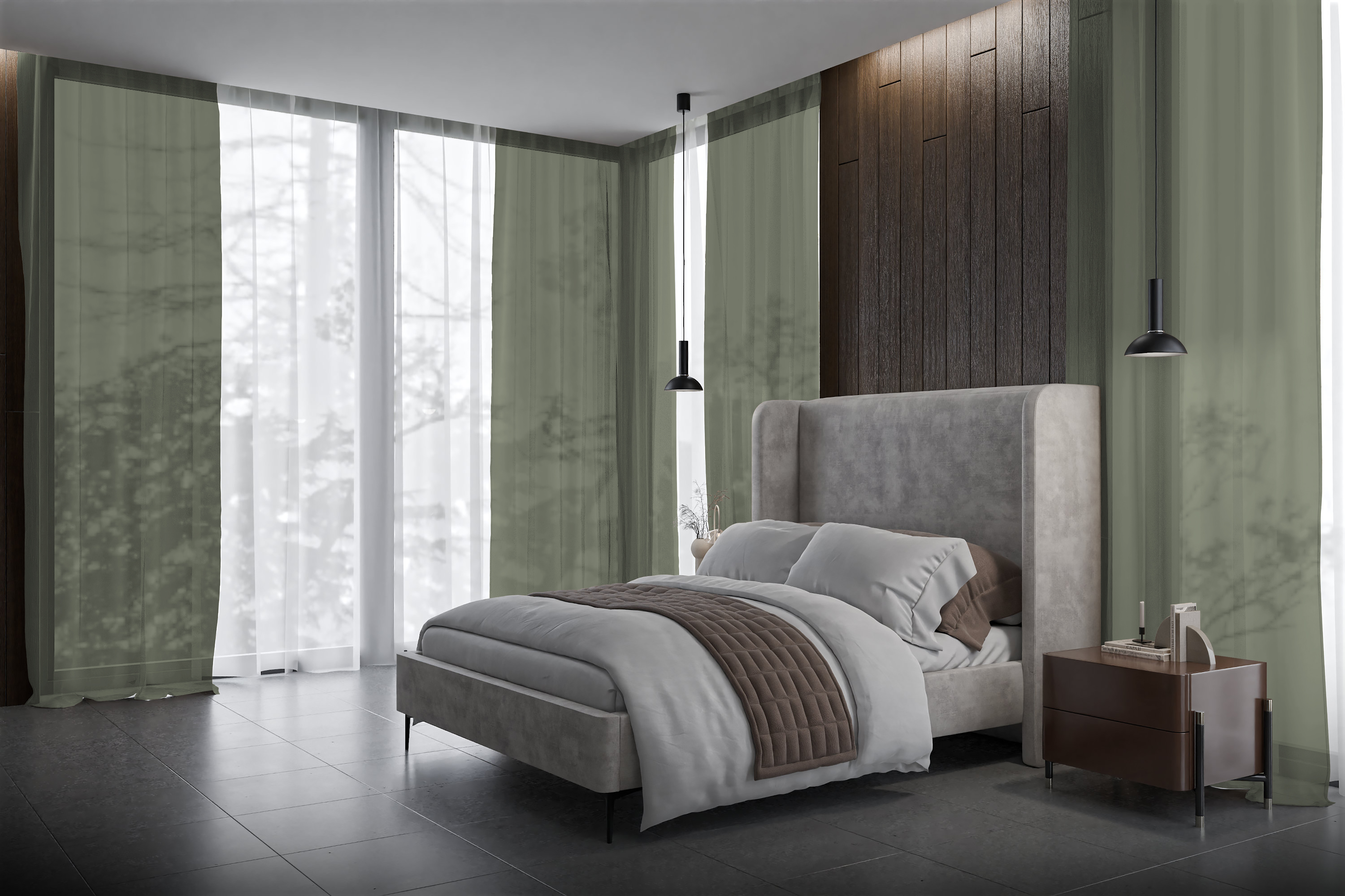 Vorhang Amarica 8315 Schlafzimmer