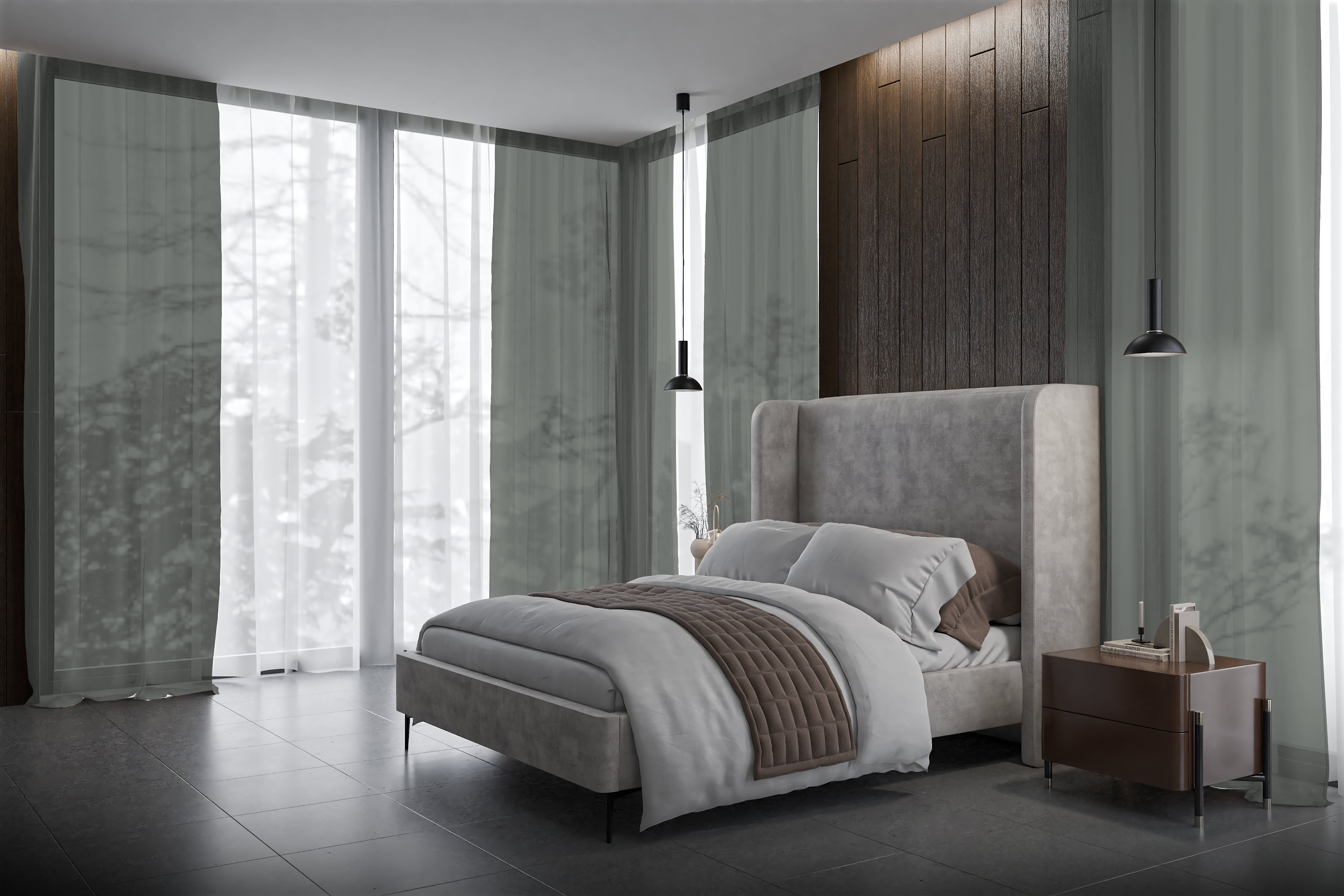 Vorhang Amarica 8316 Schlafzimmer