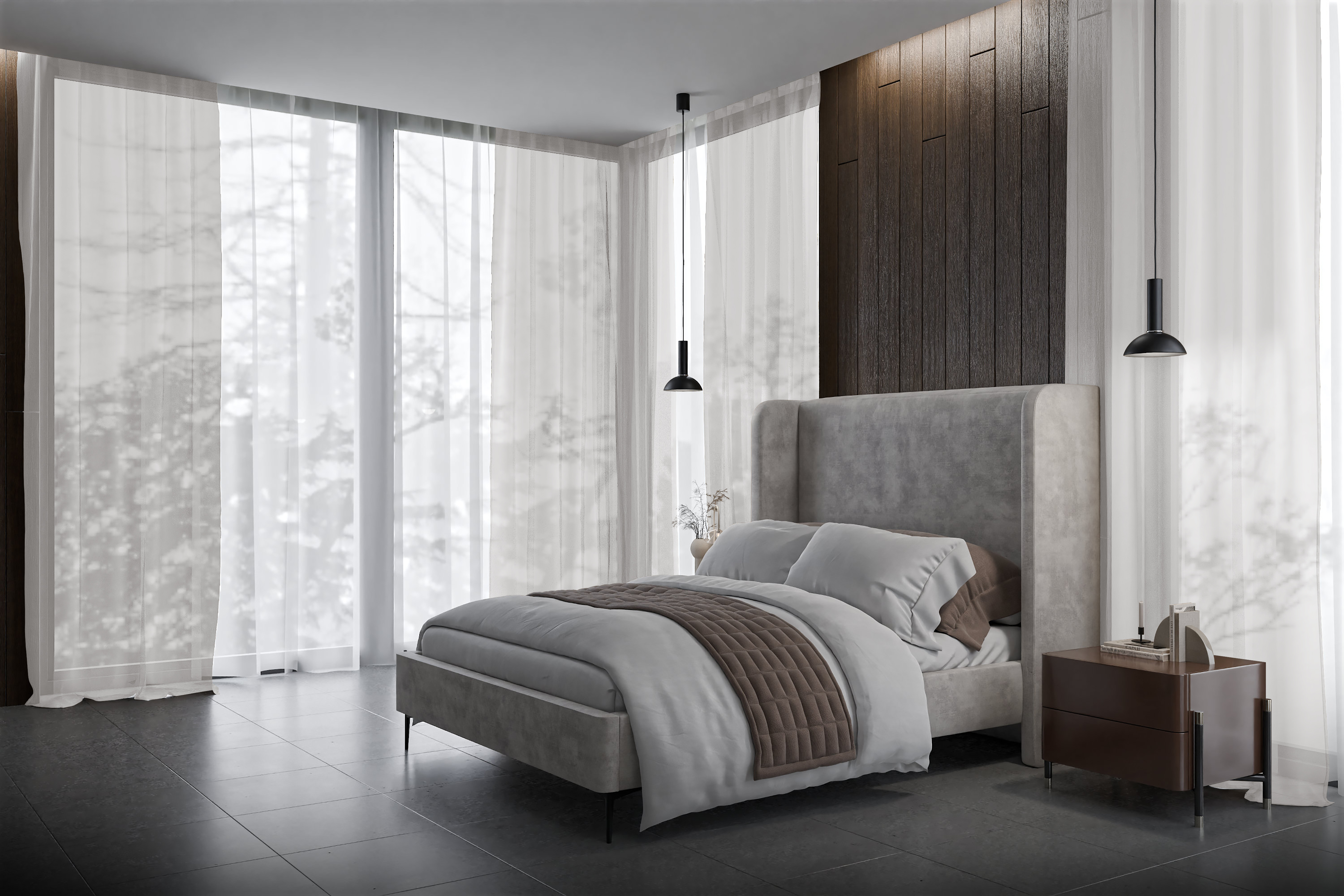 Vorhang Aurelia 8258 Schlafzimmer