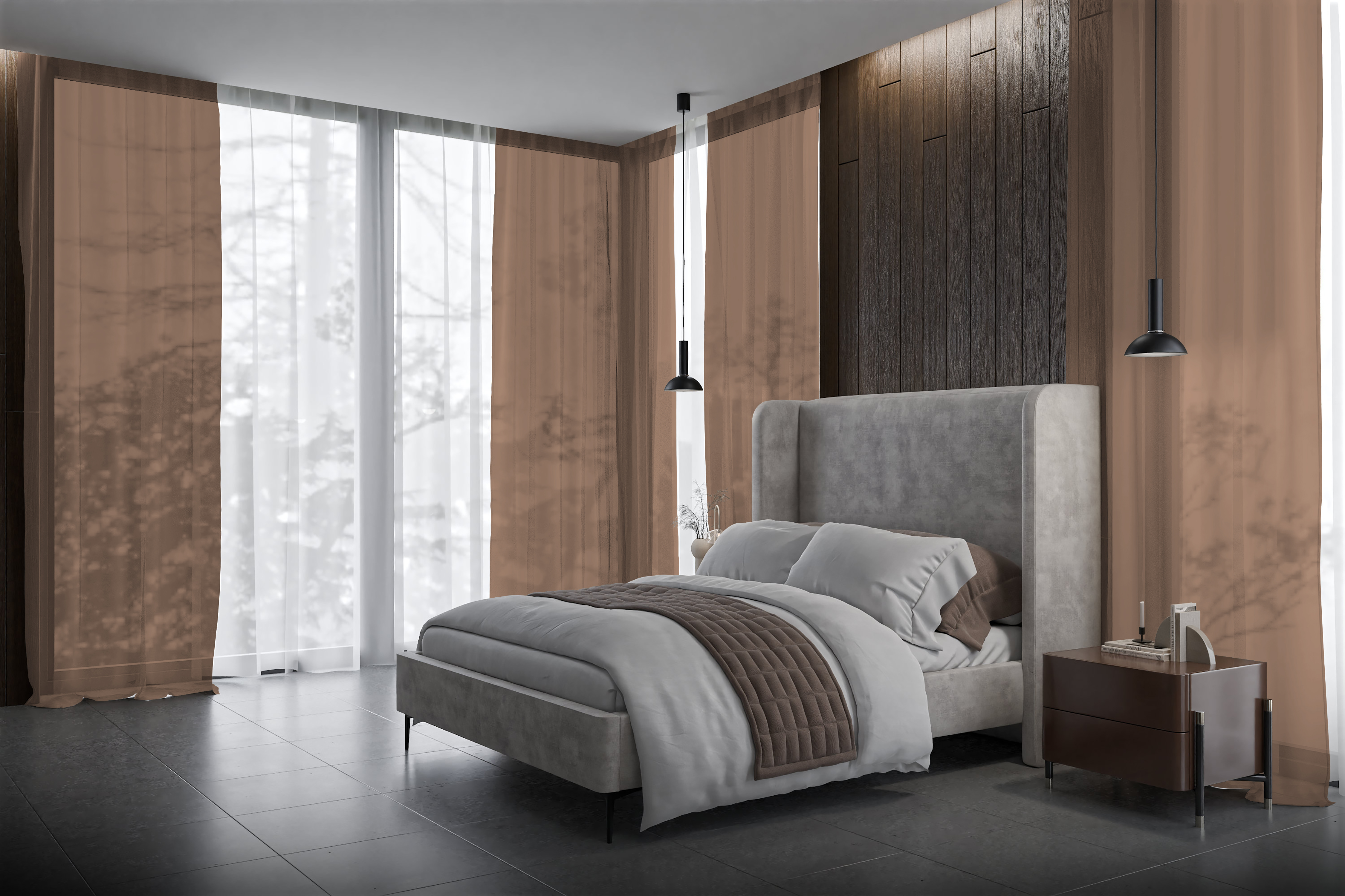 Vorhang Belanis 8303 Schlafzimmer