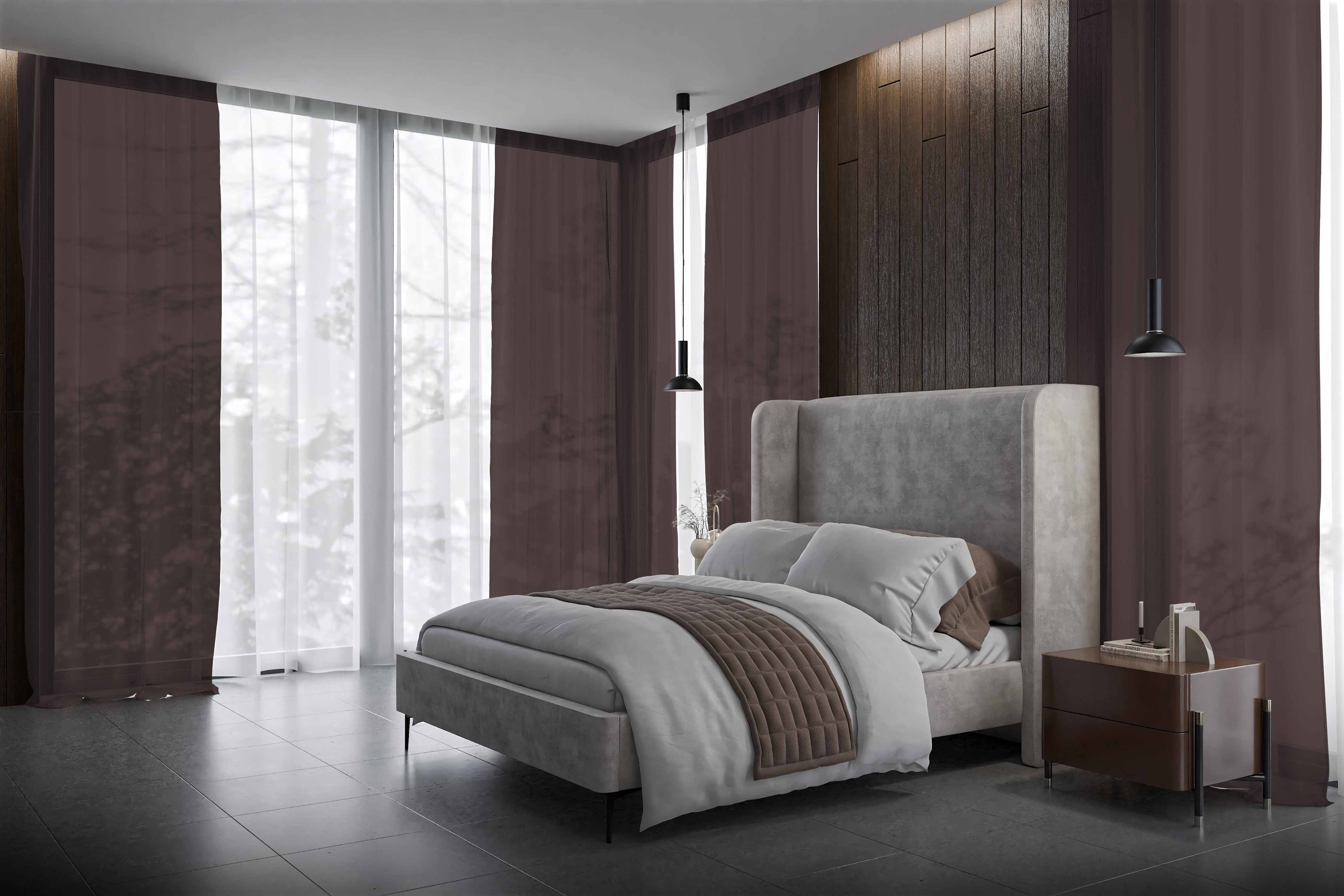 Vorhang Belanis 8304 Schlafzimmer