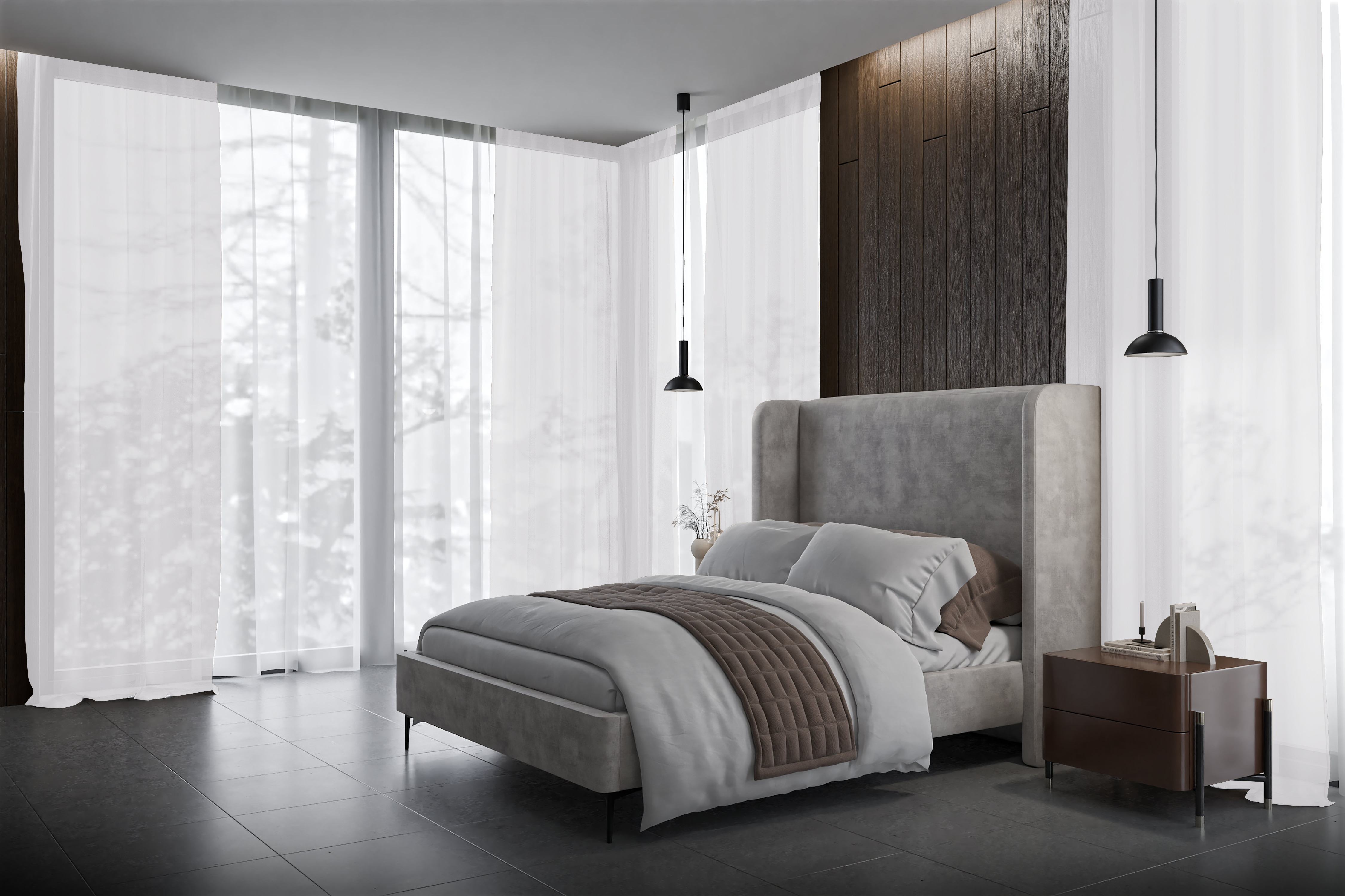 Vorhang Belanis 8305 Schlafzimmer