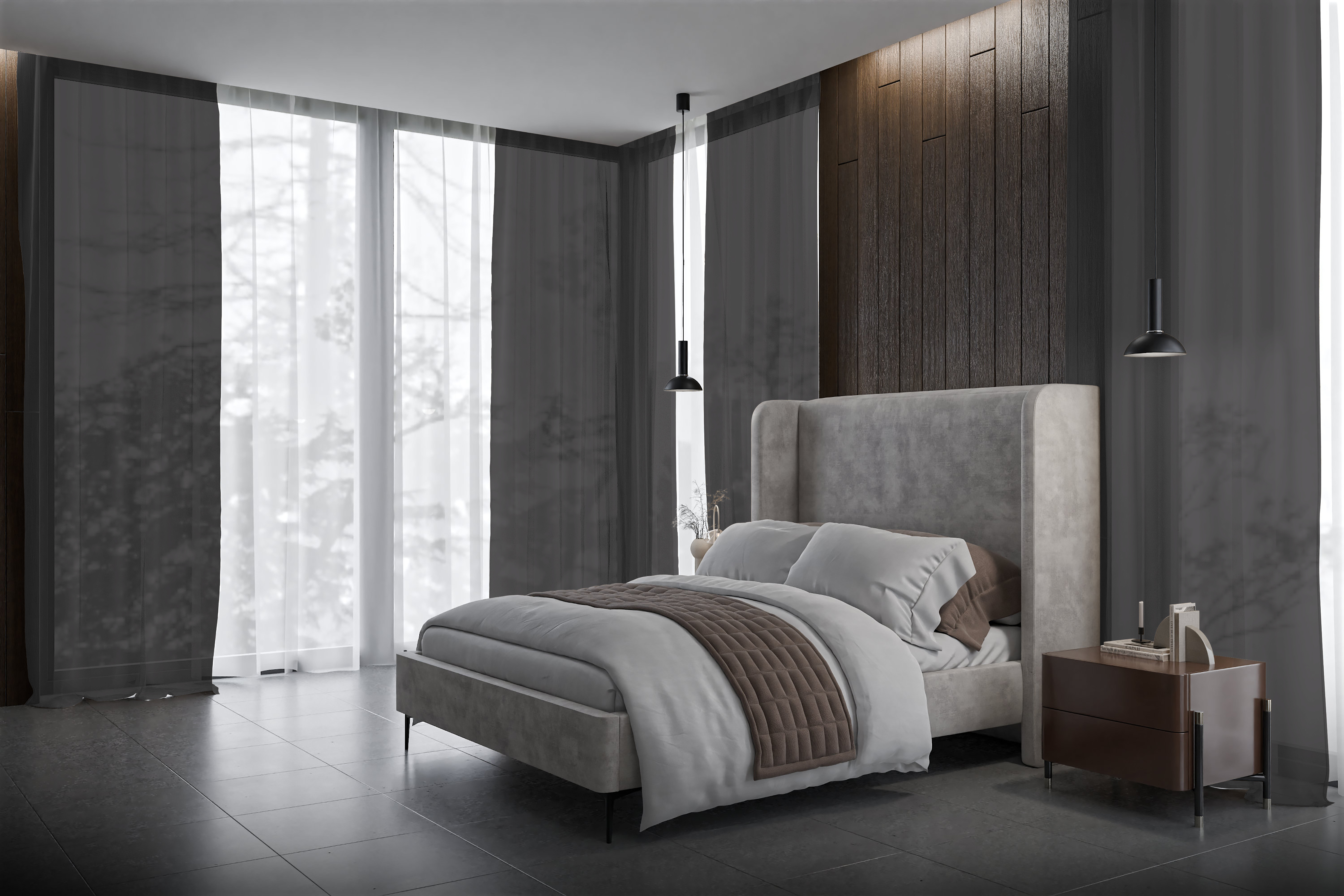 Vorhang Belanis 8306 Schlafzimmer