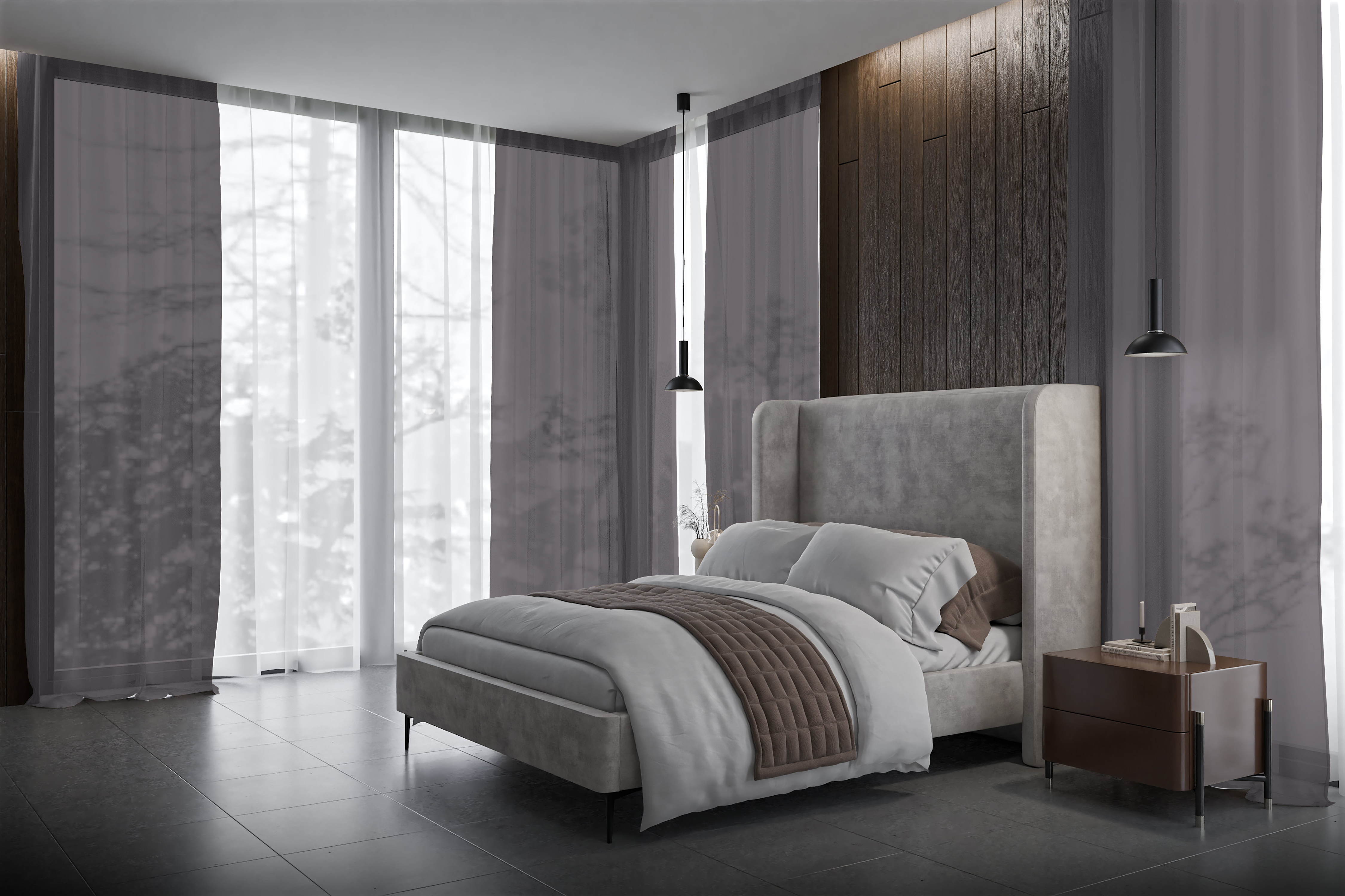 Vorhang Belanis 8307 Schlafzimmer