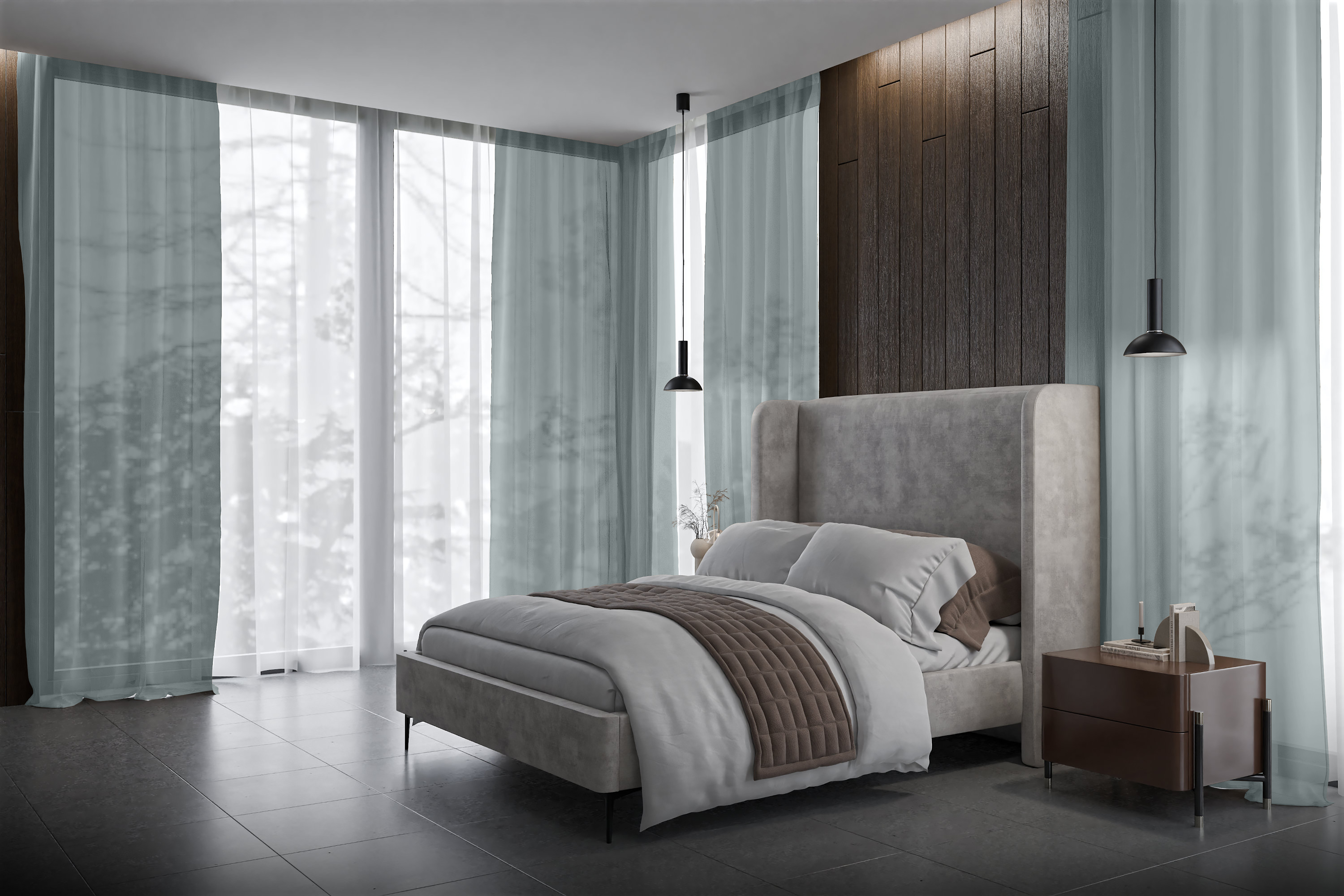 Vorhang Brezzano 8263 Schlafzimmer