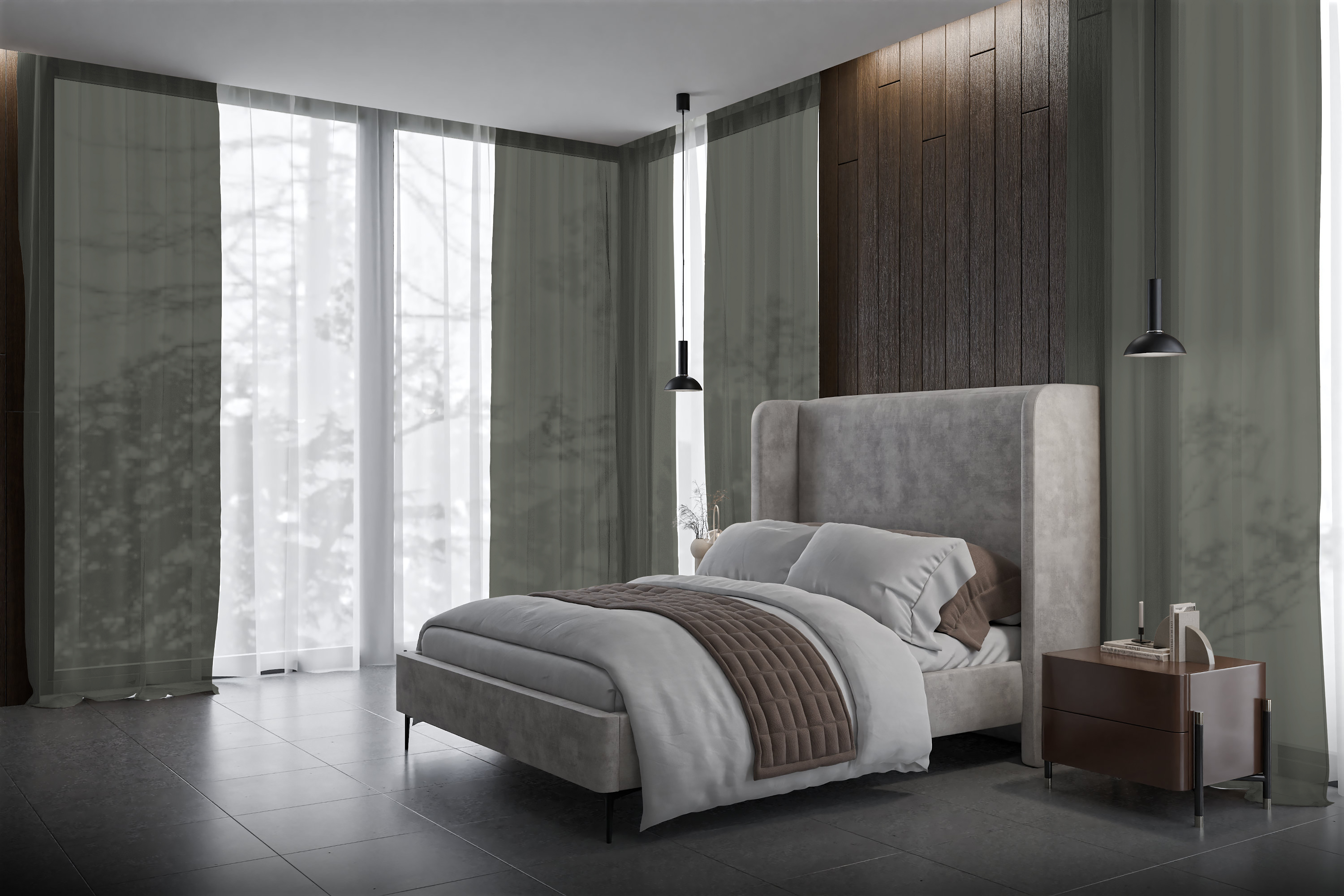 Vorhang Carmonia 8302 Schlafzimmer
