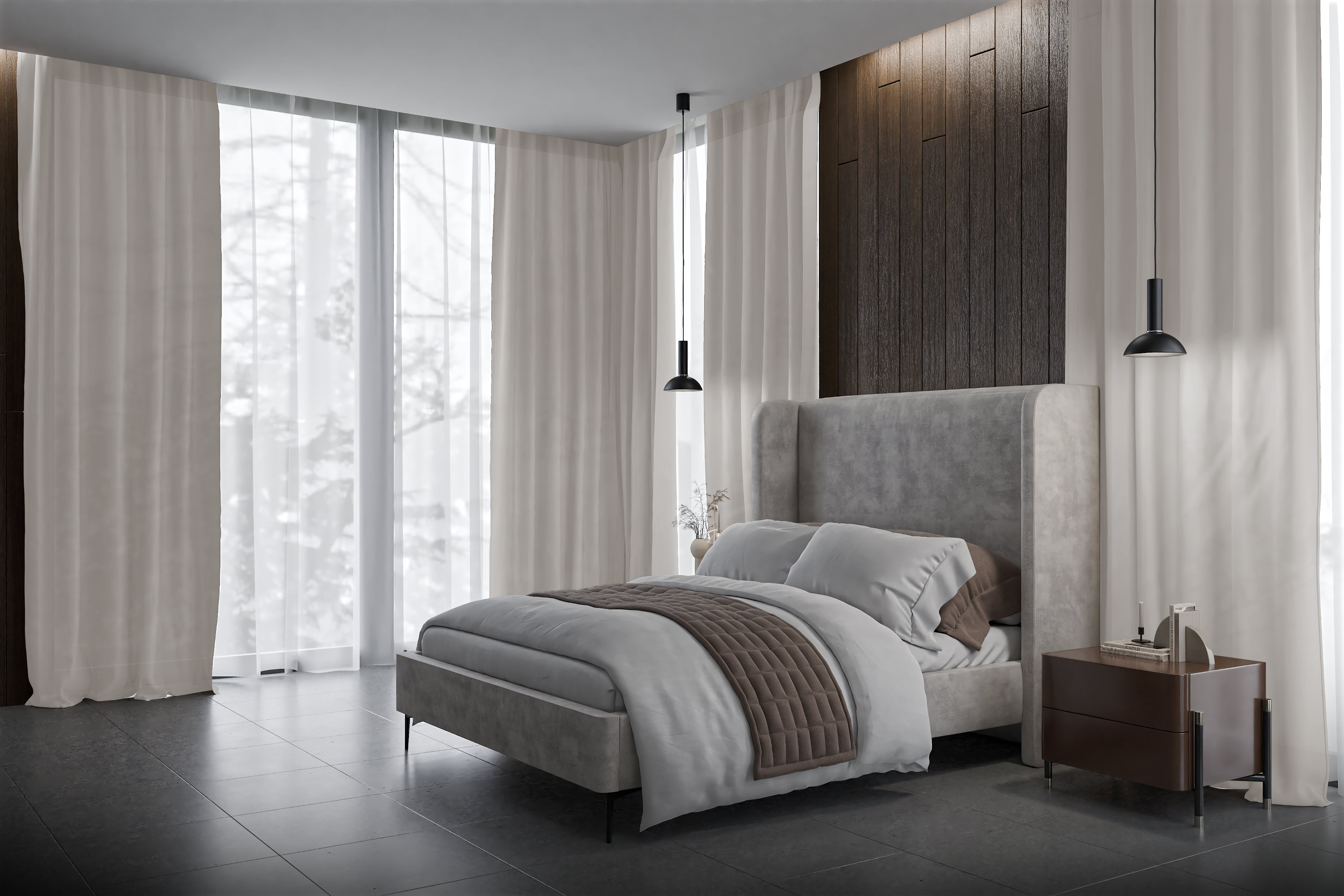 Vorhang Castinia 8339 Schlafzimmer