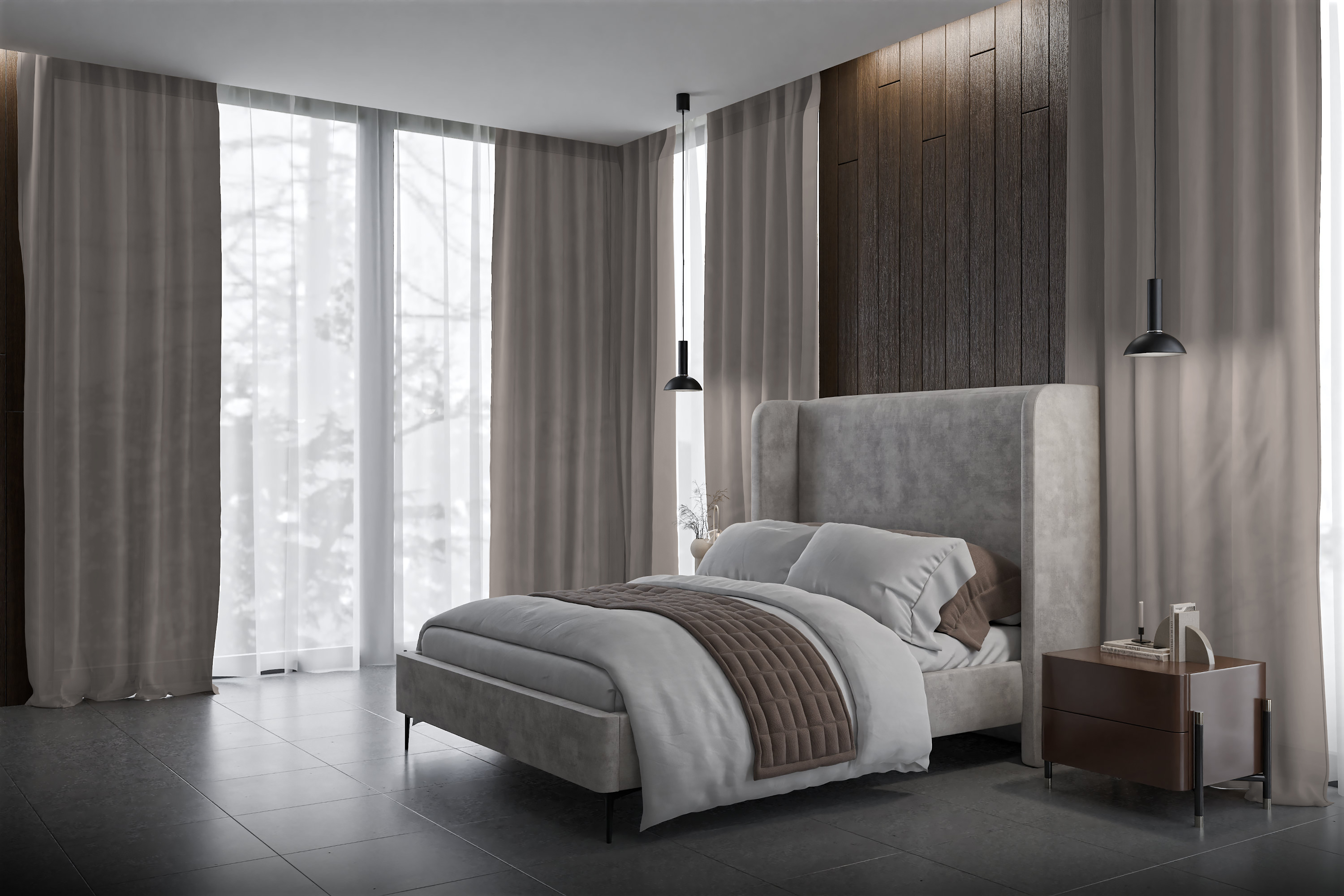 Vorhang Castinia 8340 Schlafzimmer