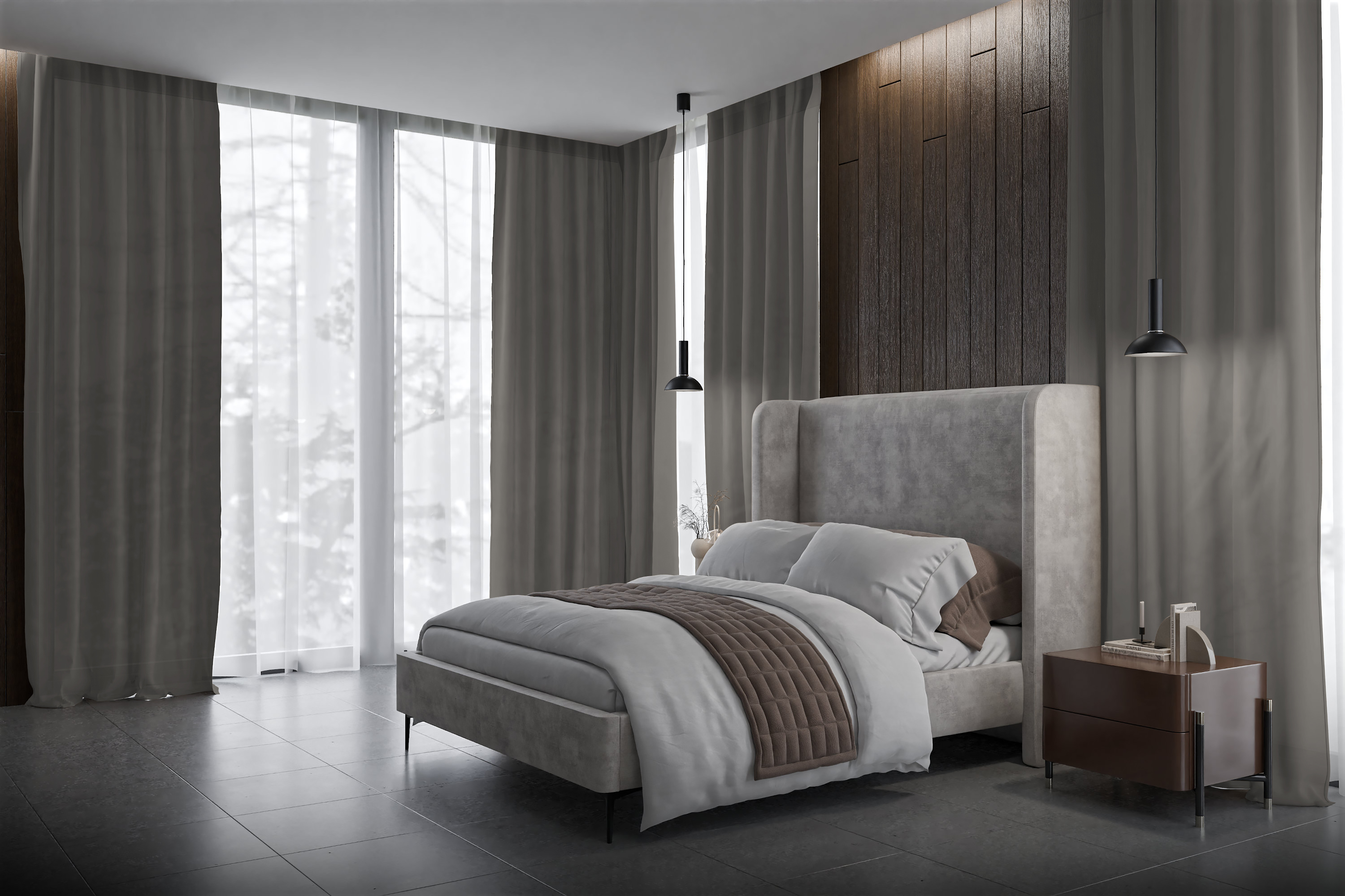 Vorhang Crepuscia 8372 Schlafzimmer