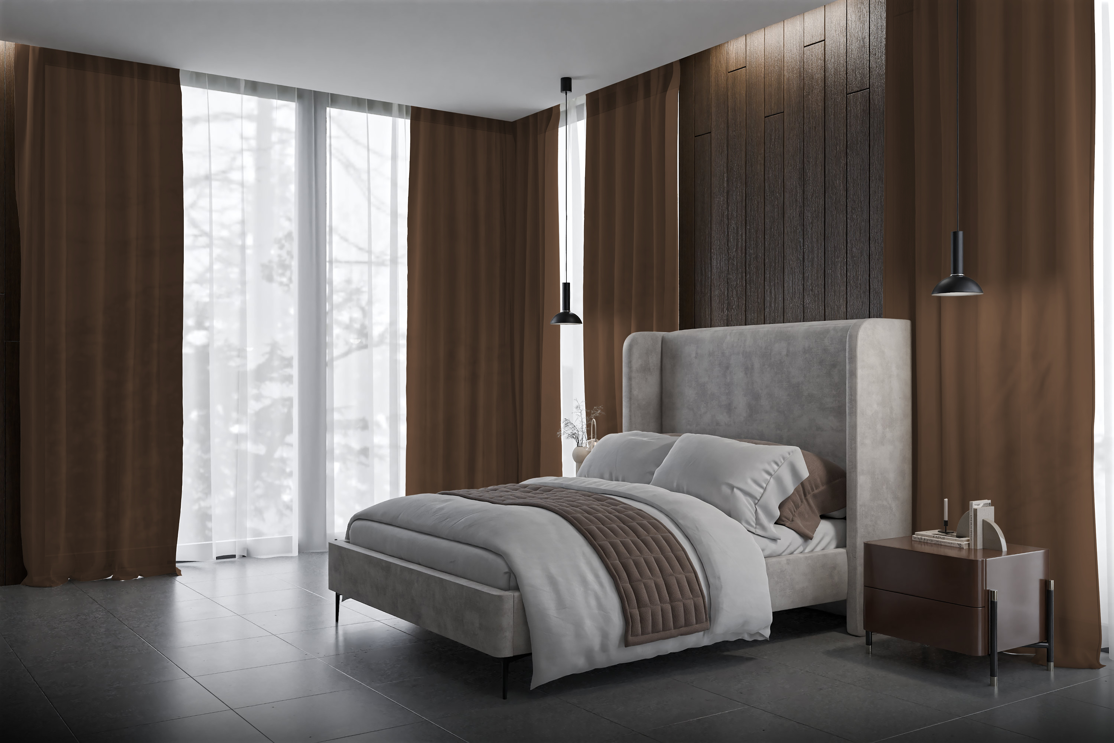 Vorhang Crepuscia 8373 Schlafzimmer