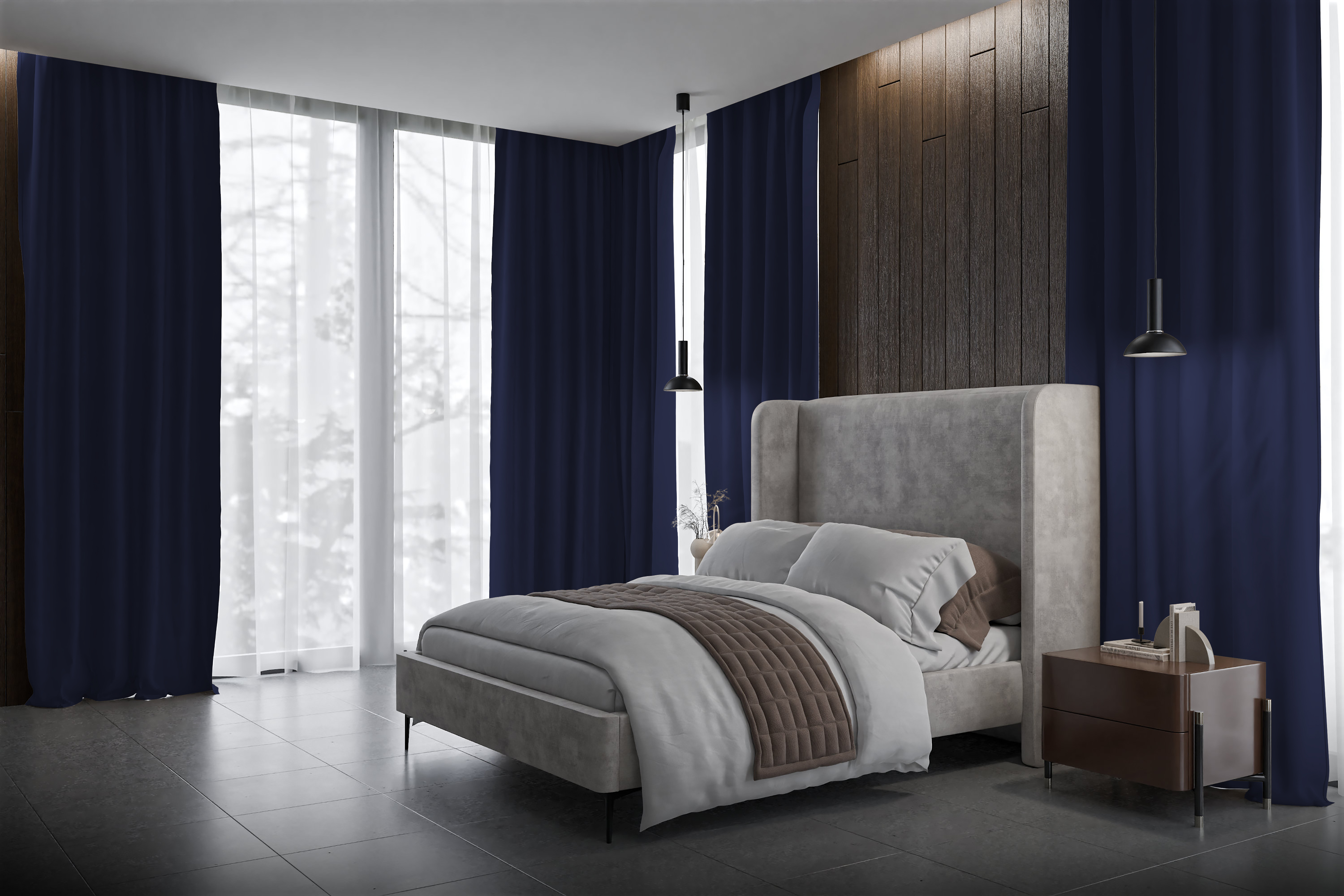 Vorhang Crepuscia 8376 Schlafzimmer
