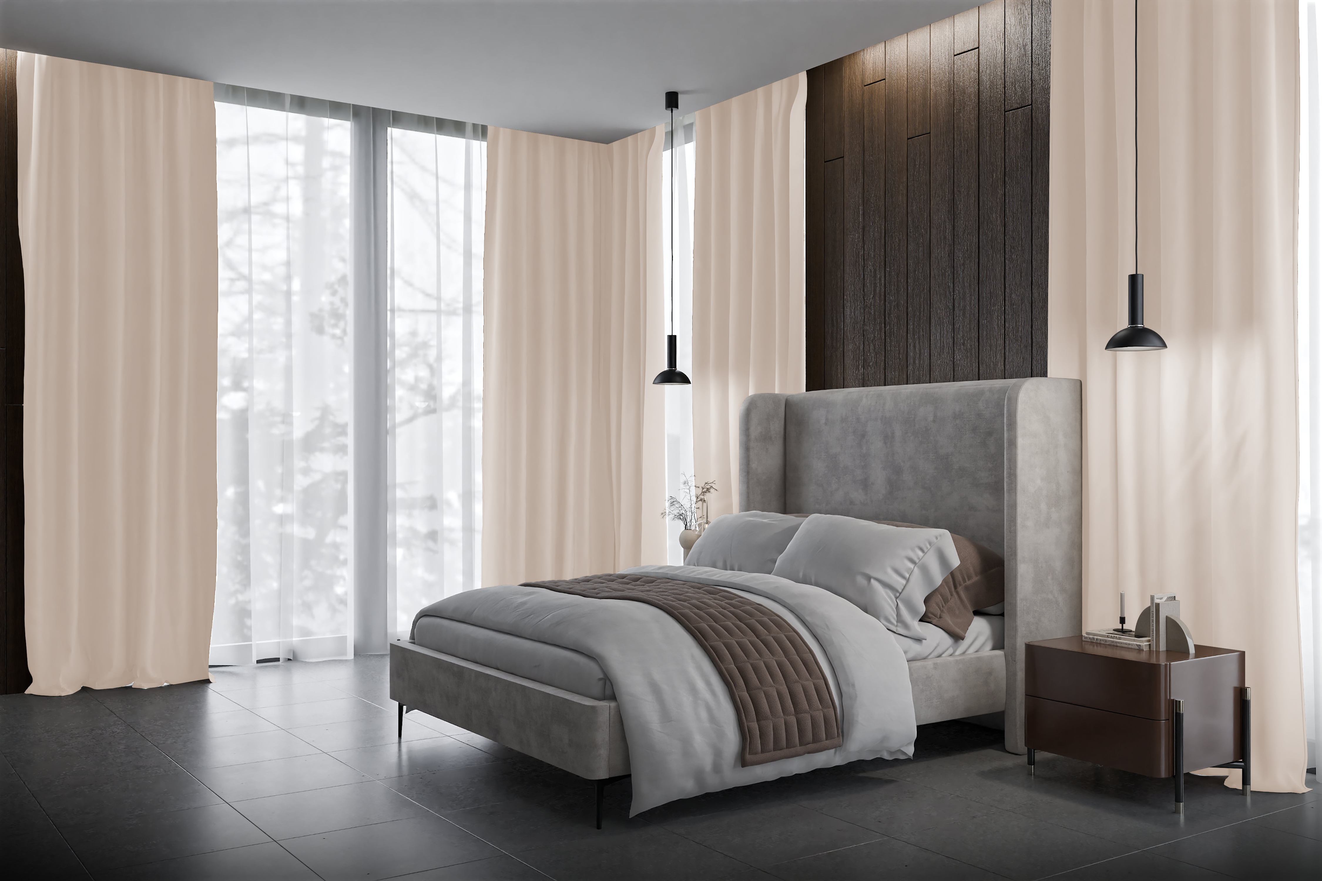 Vorhang Crepuscia 8377 Schlafzimmer