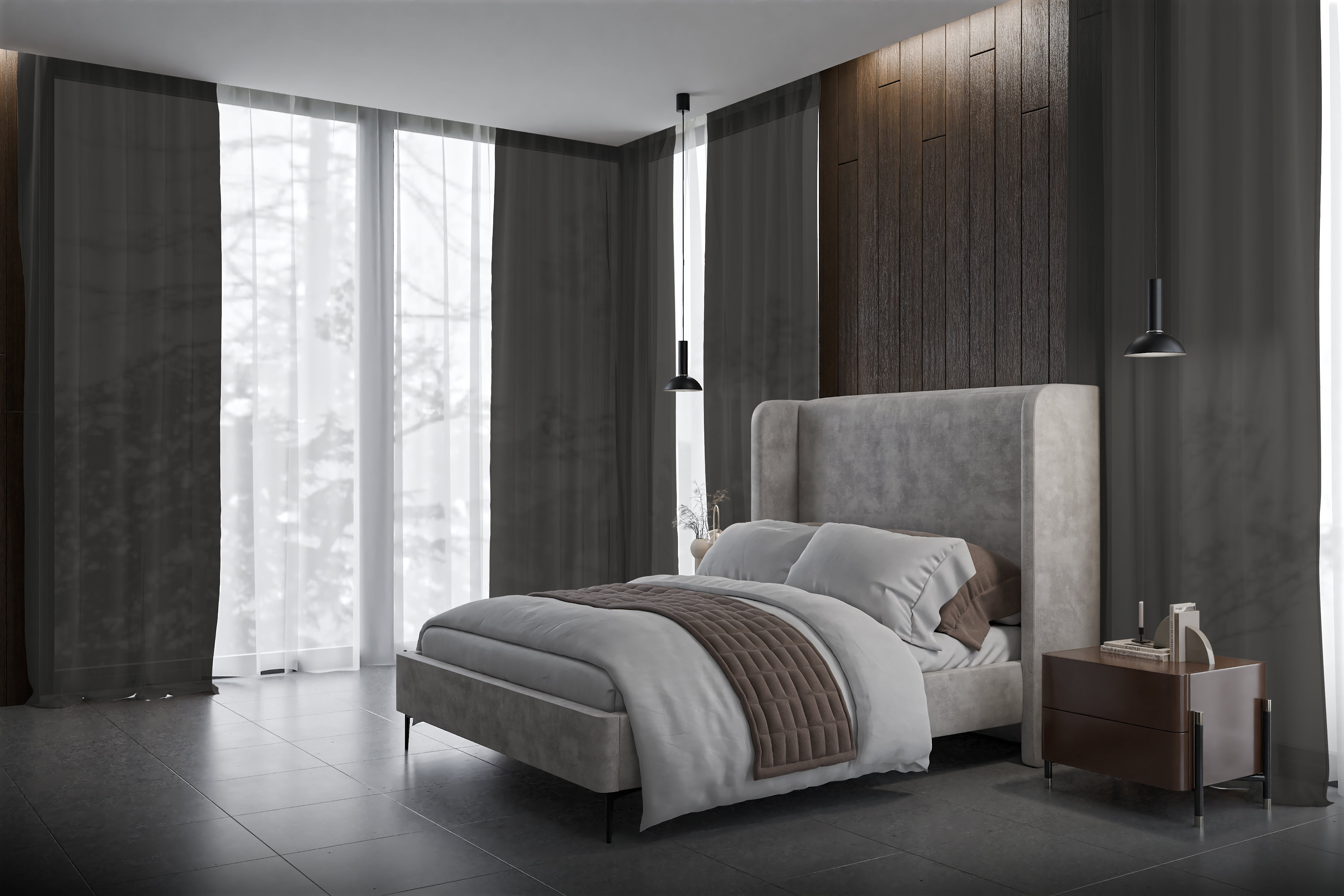 Vorhang Lumeris 8280 Schlafzimmer