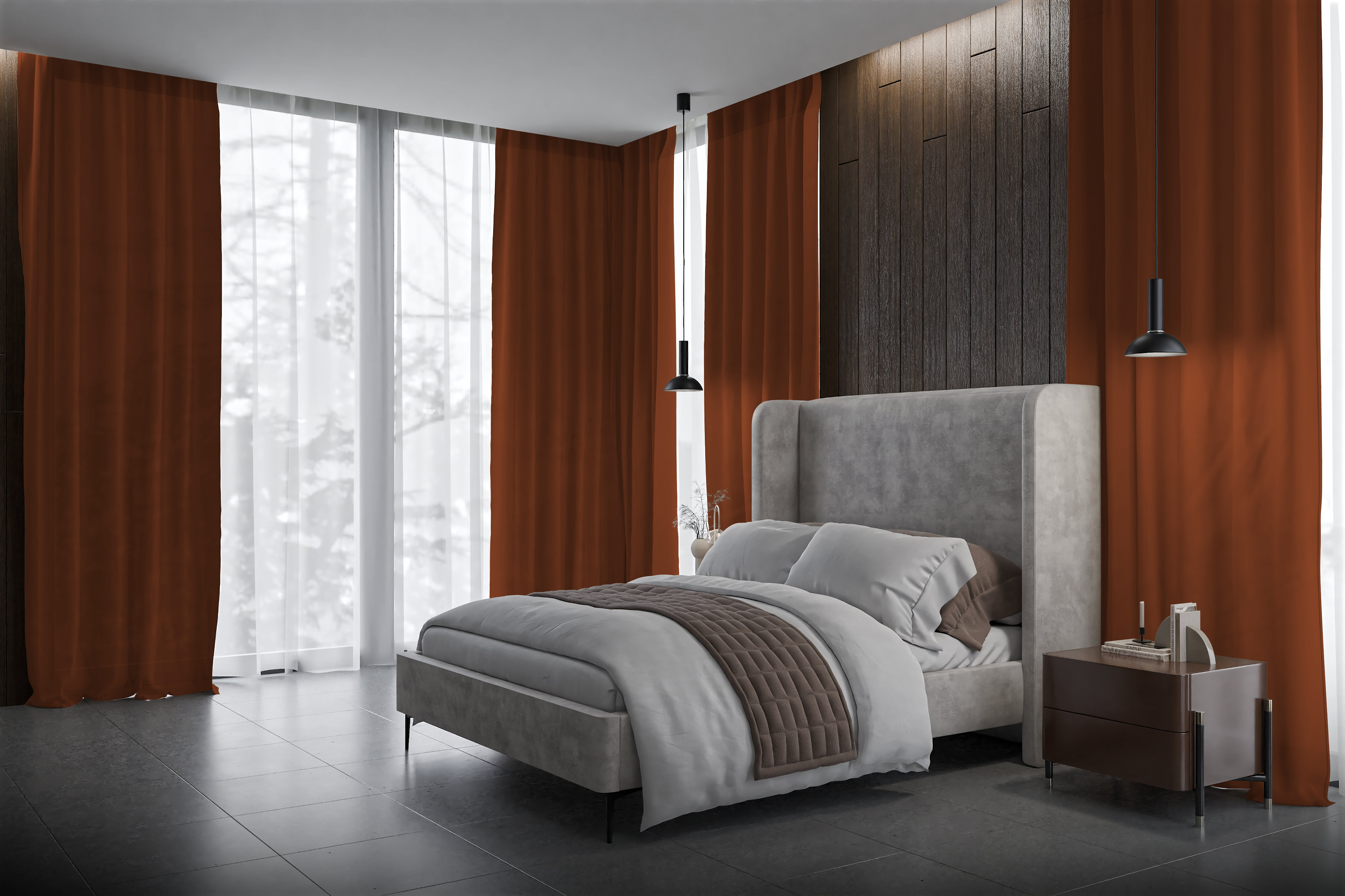 Vorhang Marvellis 8422 Schlafzimmer