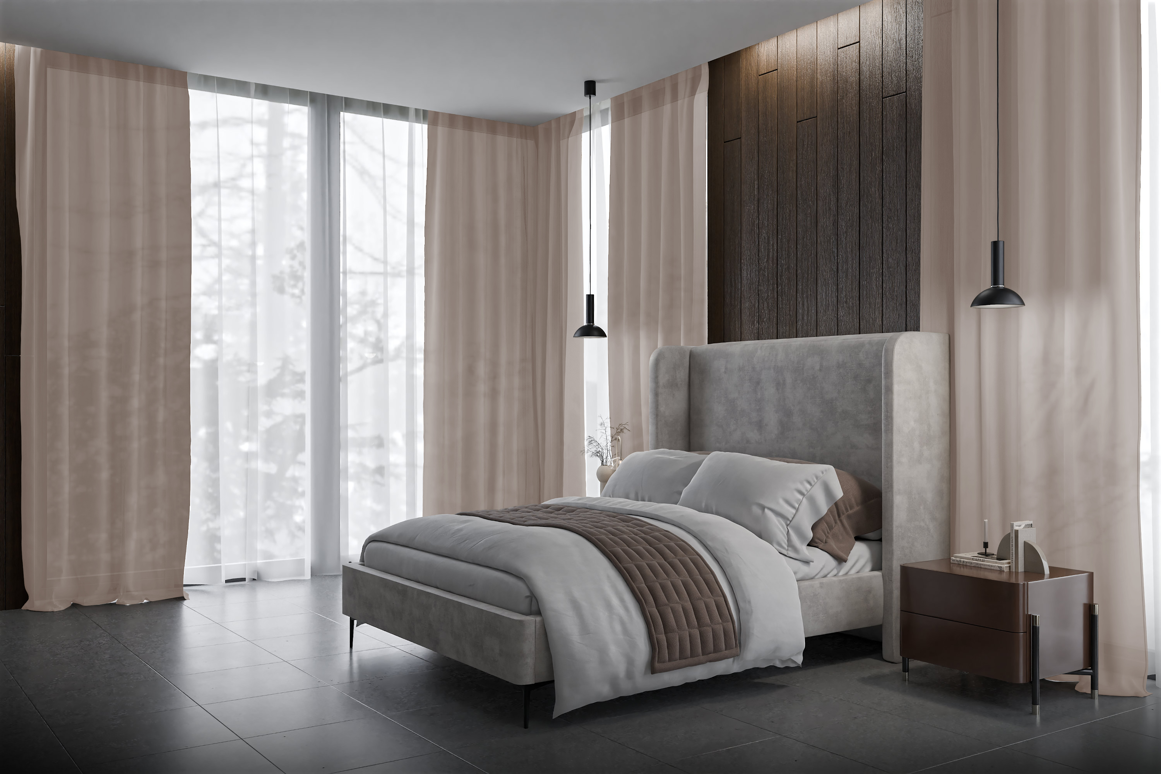 Vorhang Meravia 8342 Schlafzimmer