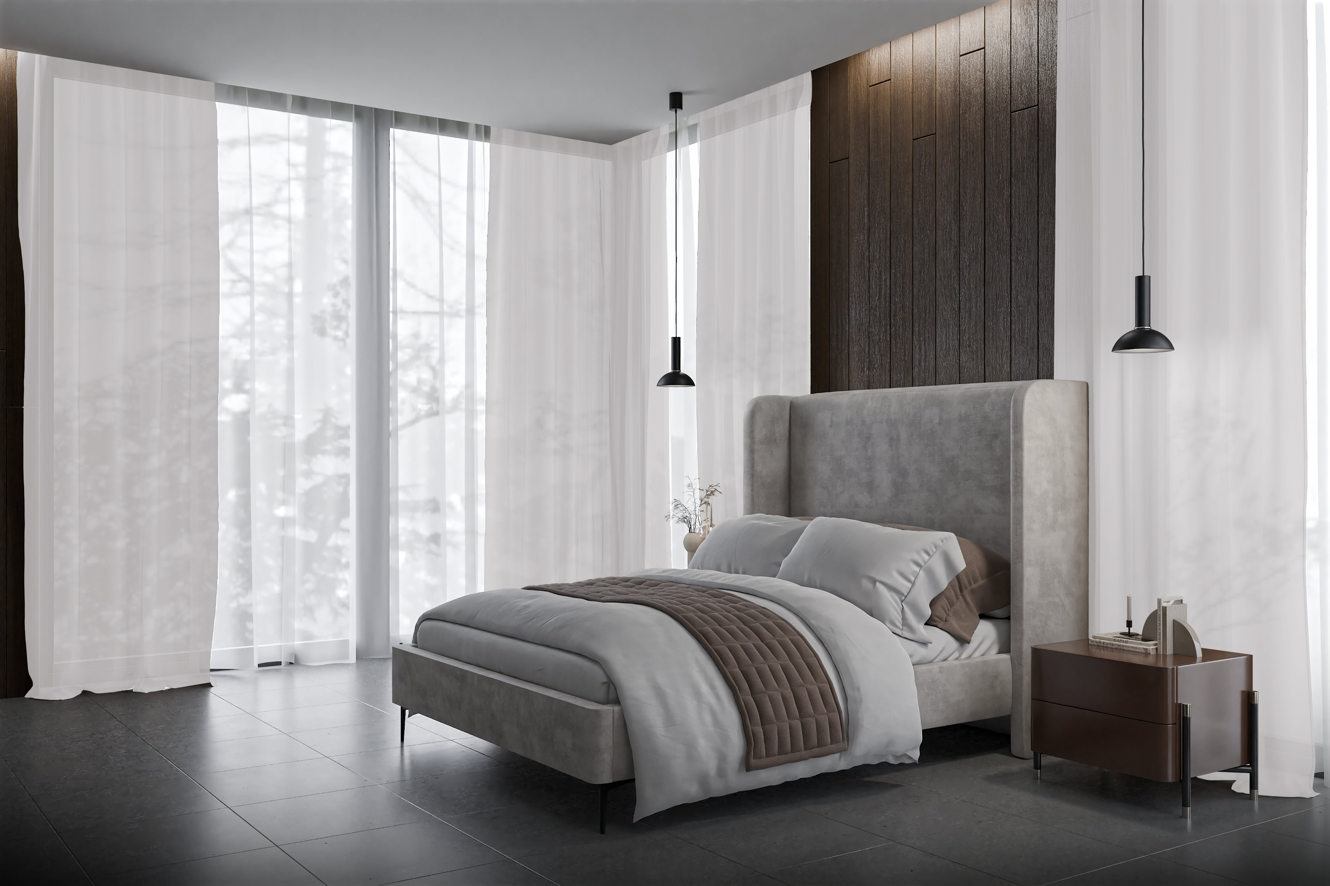 Vorhang Meravia 8343 Schlafzimmer
