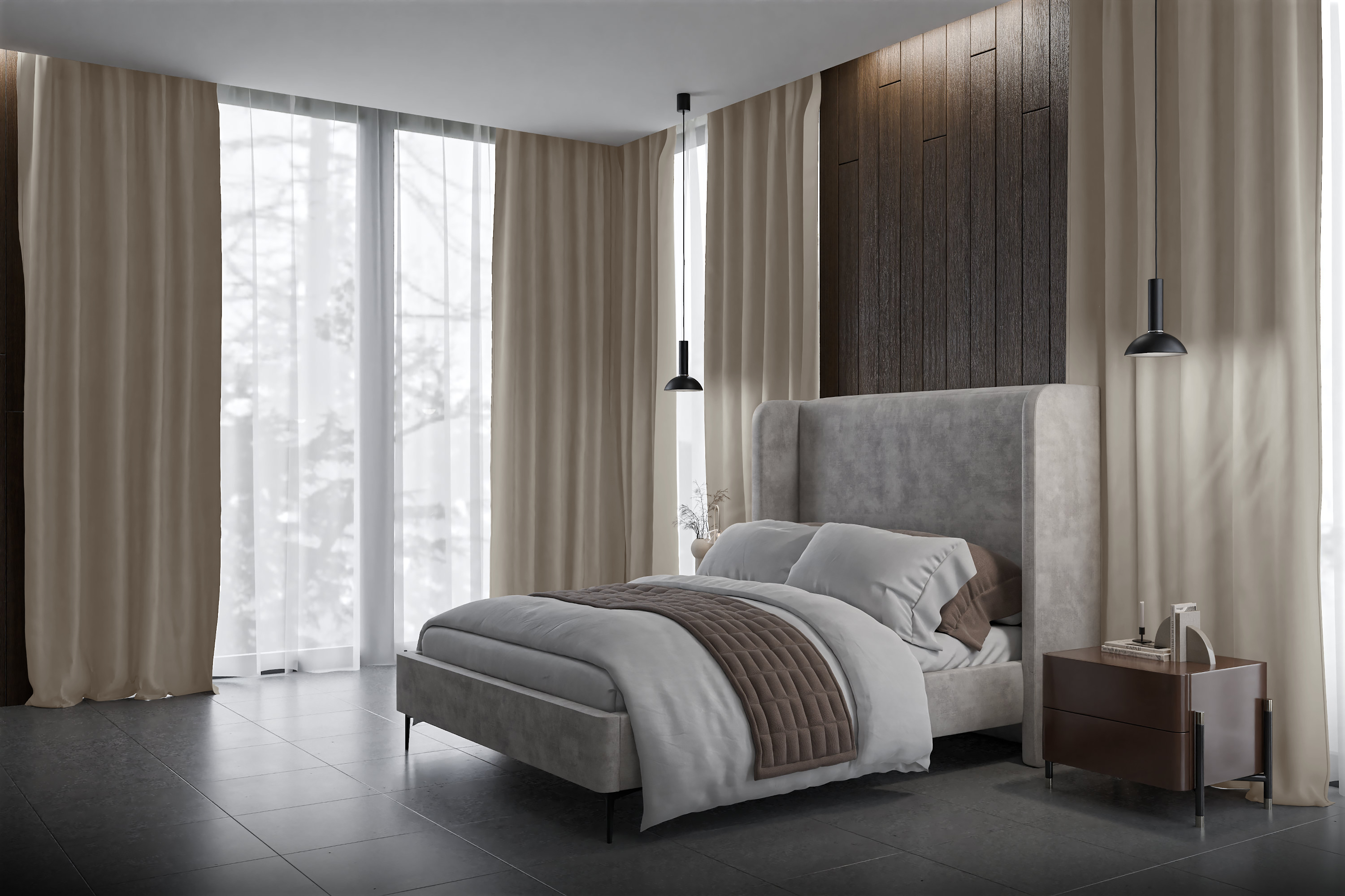 Vorhang Nerivia 8361 Schlafzimmer
