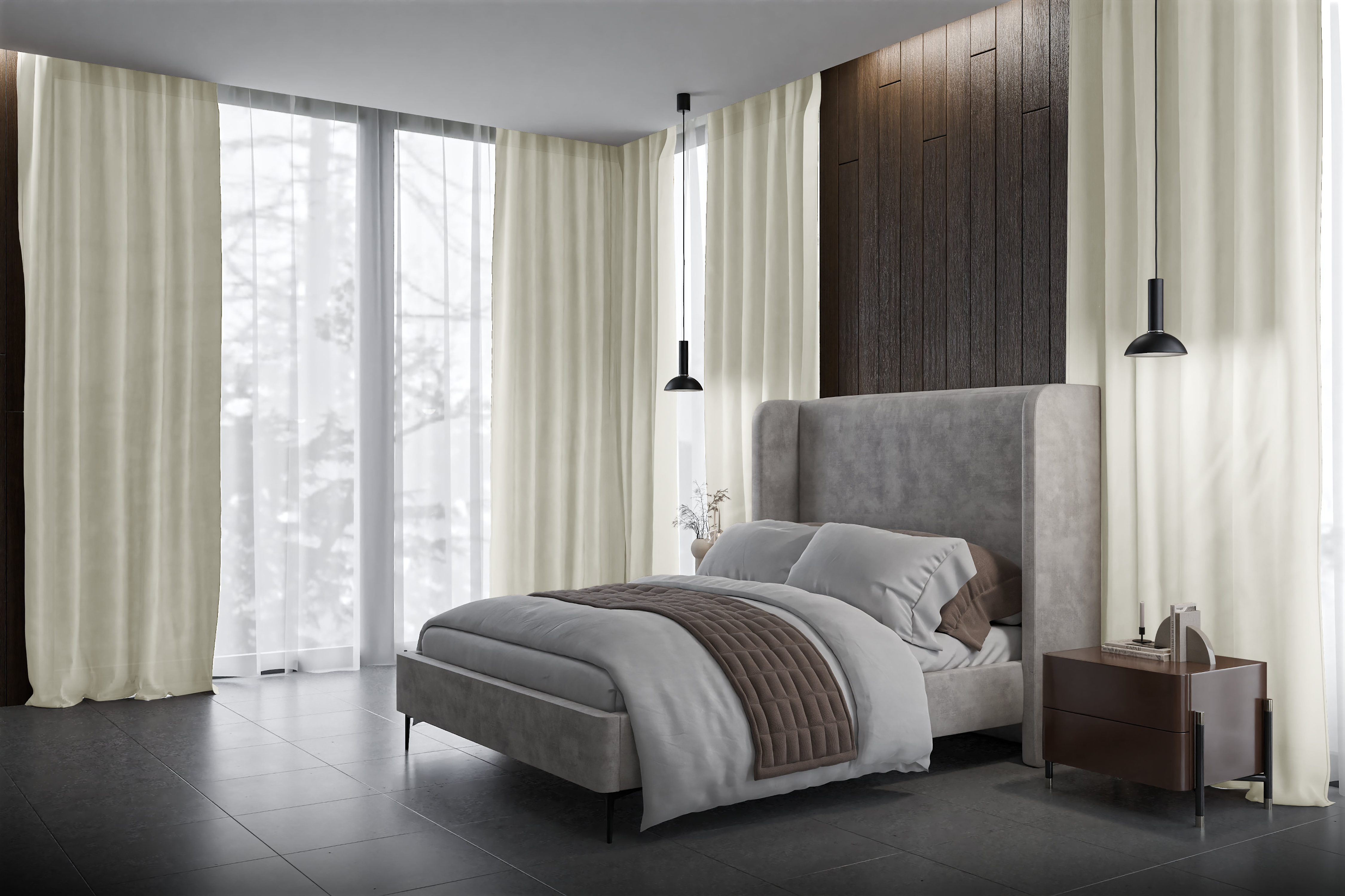 Vorhang Notturnis 8380 Schlafzimmer
