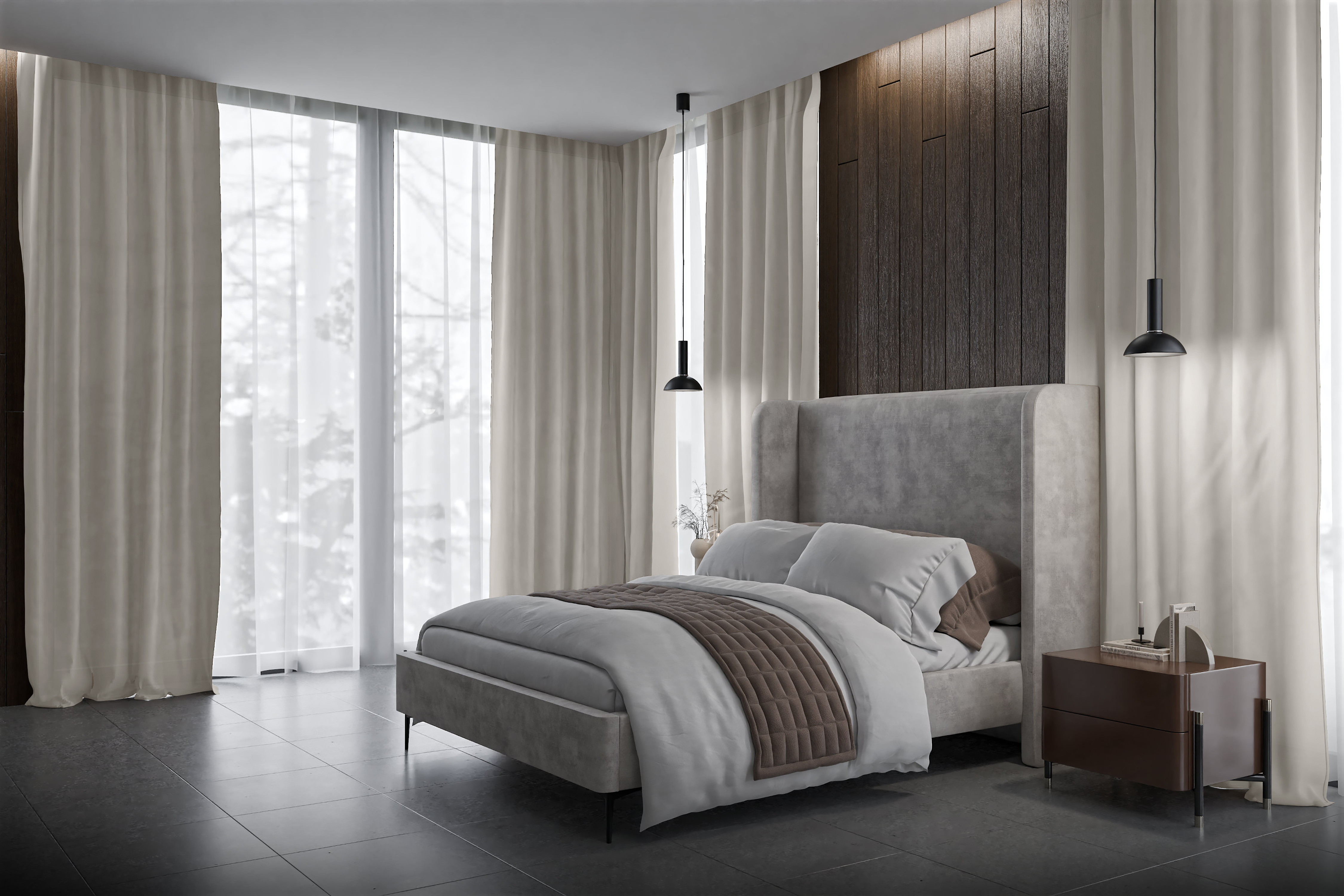 Vorhang Notturnis 8381 Schlafzimmer