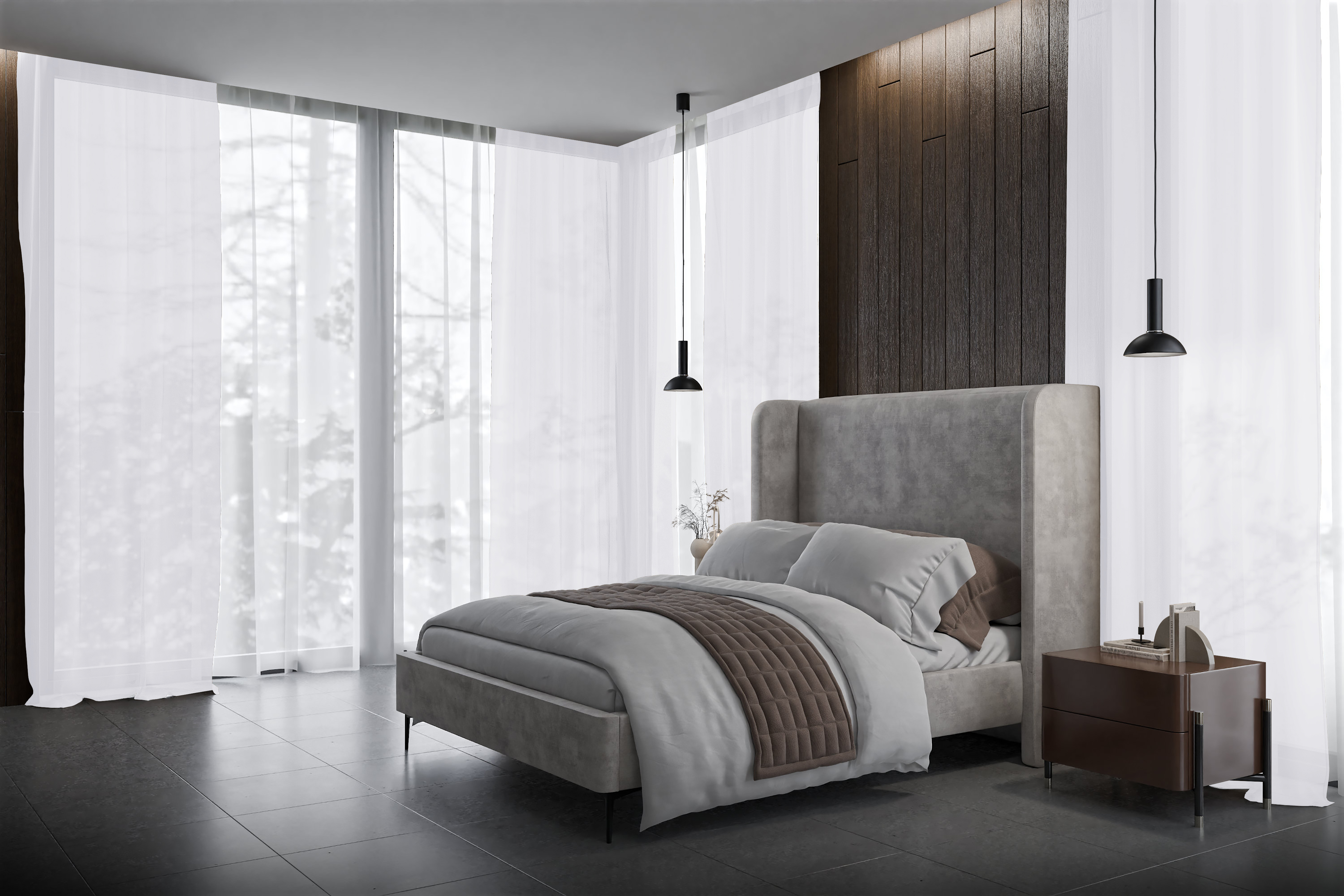 Vorhang Nuvianis 8367 Schlafzimmer