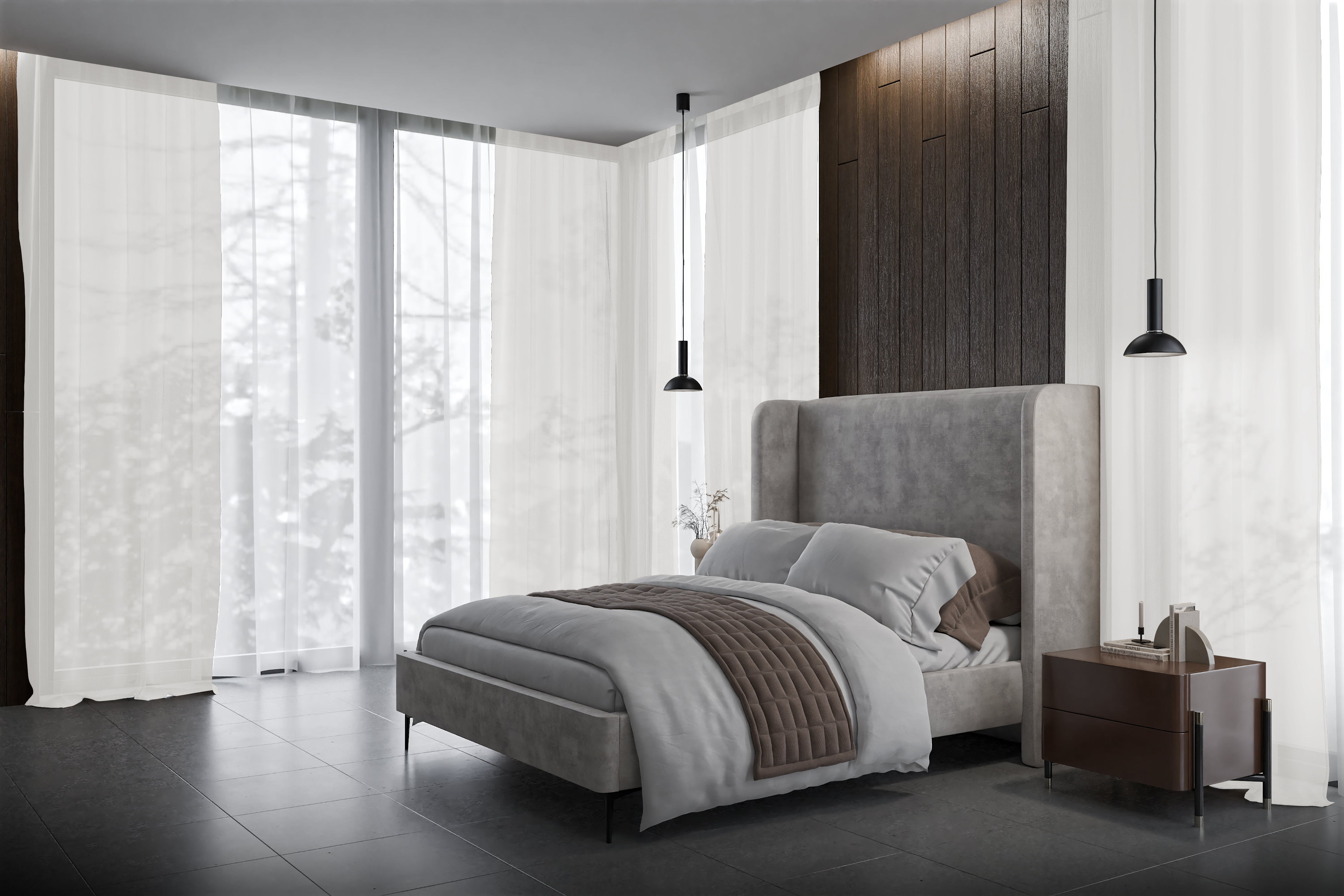 Vorhang Nuvianis 8368 Schlafzimmer