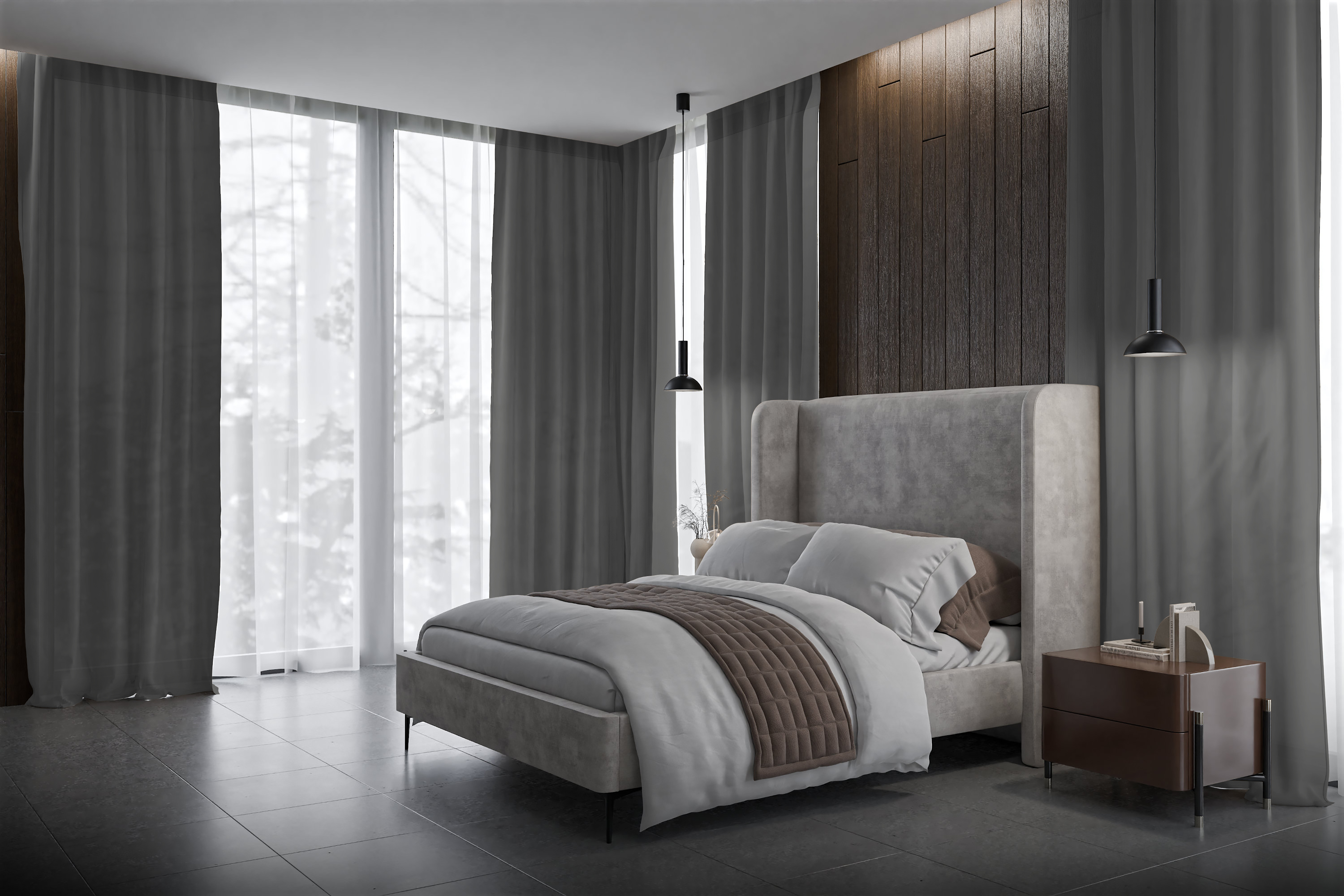 Vorhang Orviana 8399 Schlafzimmer