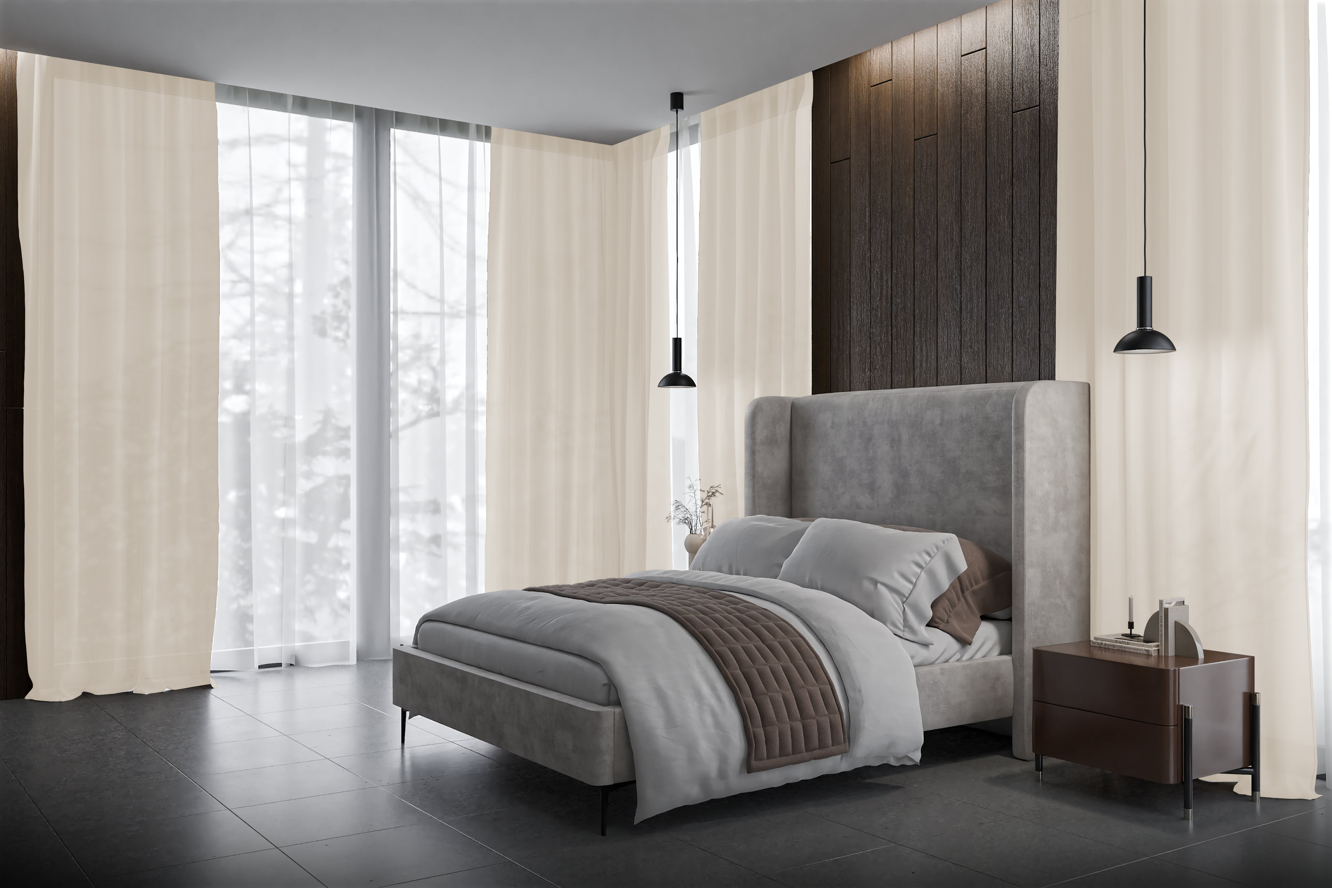 Vorhang Orviana 8403 Schlafzimmer