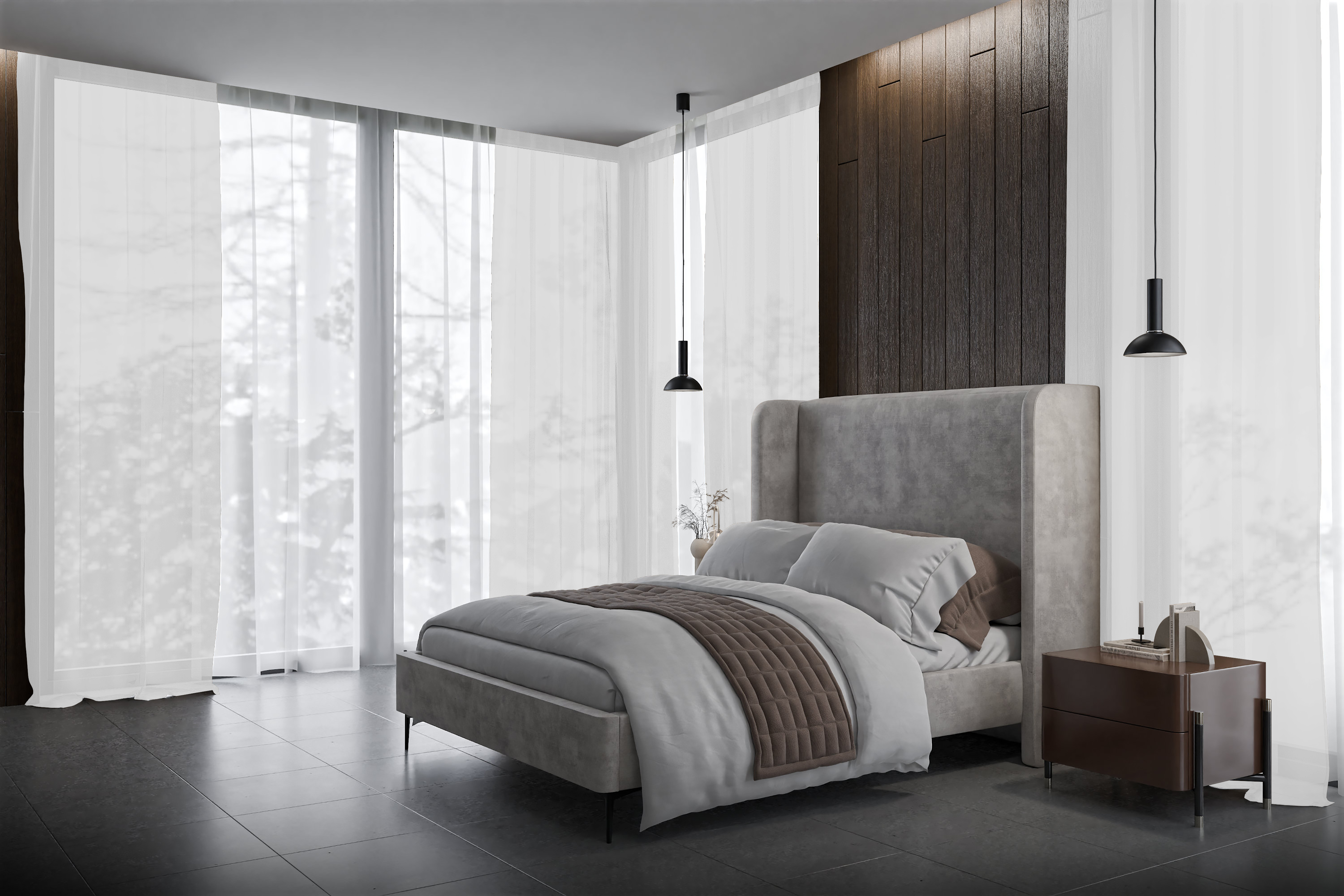 Vorhang Sularis 8329 Schlafzimmer