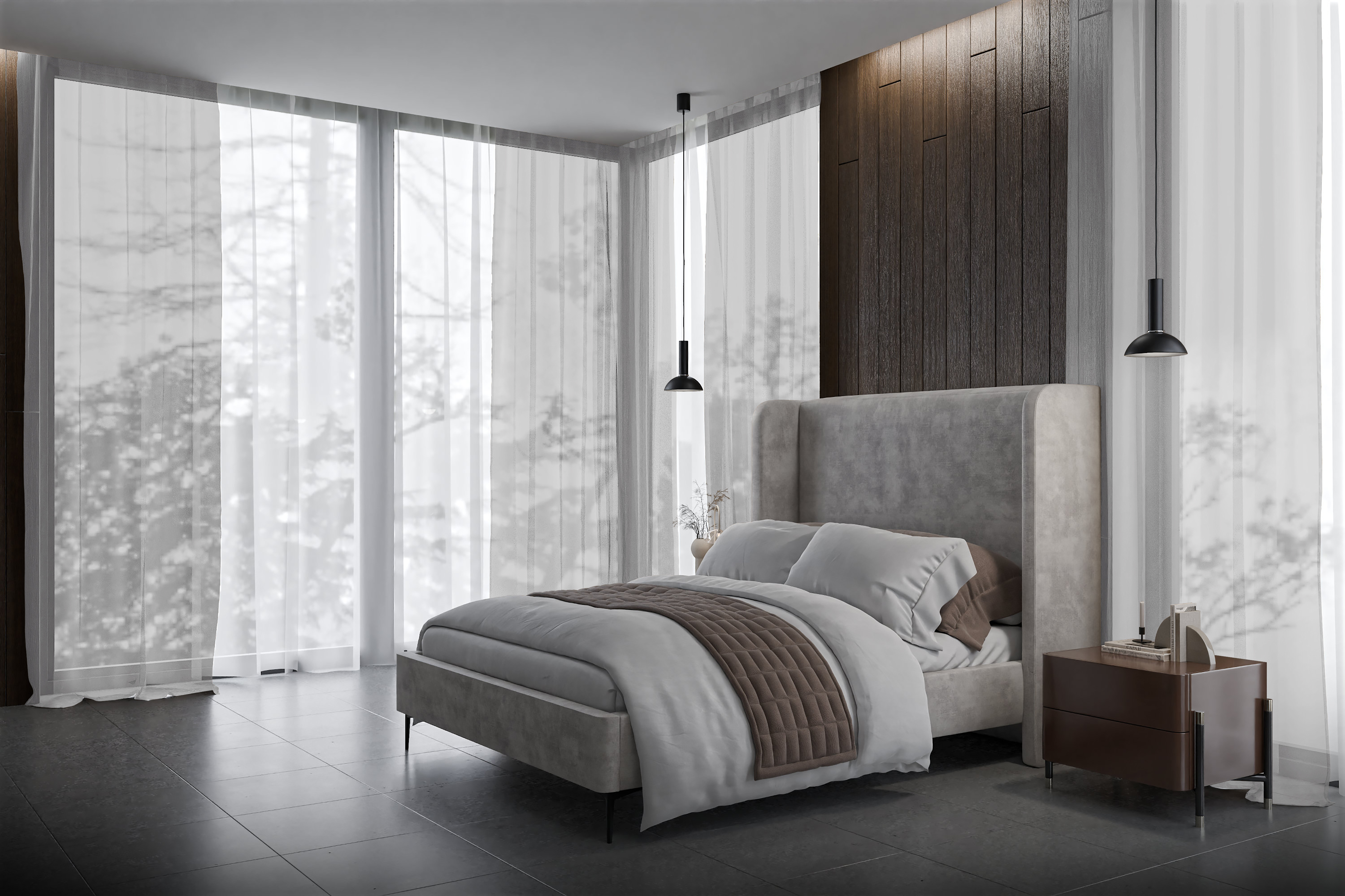 Vorhang Sularis 8330 Schlafzimmer