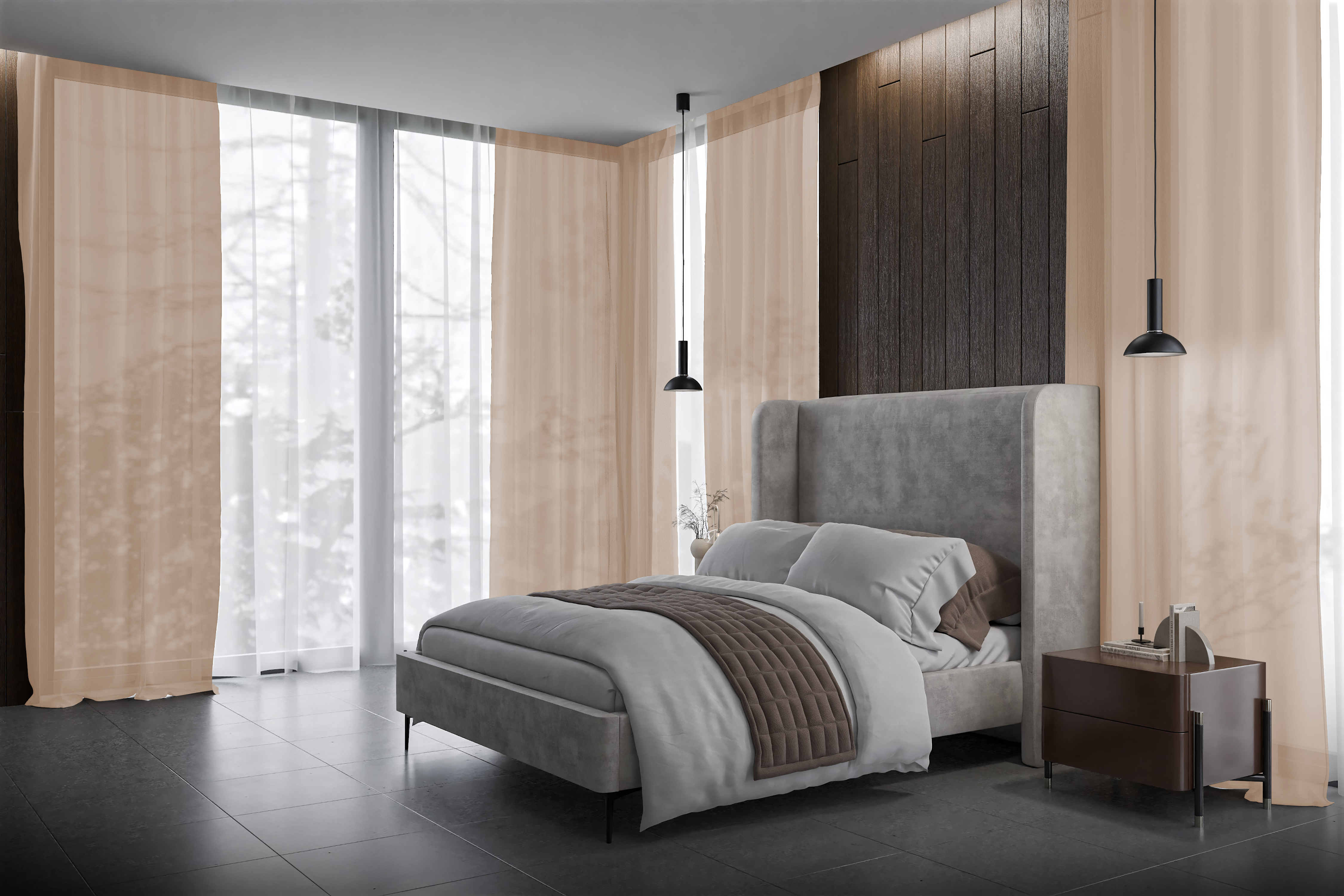 Vorhang Taloria 8346 Schlafzimmer