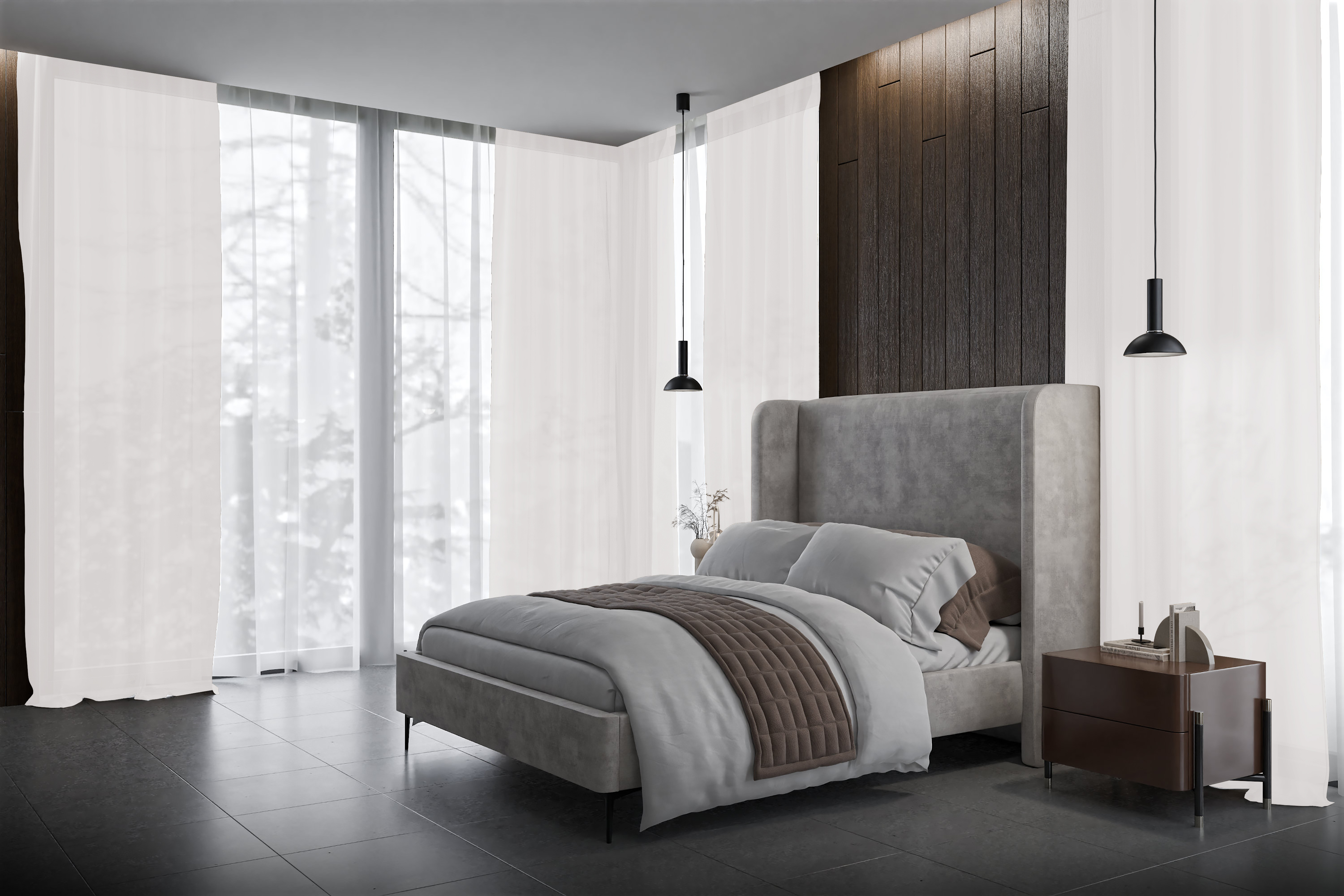 Vorhang Tramoris 8353 Schlafzimmer
