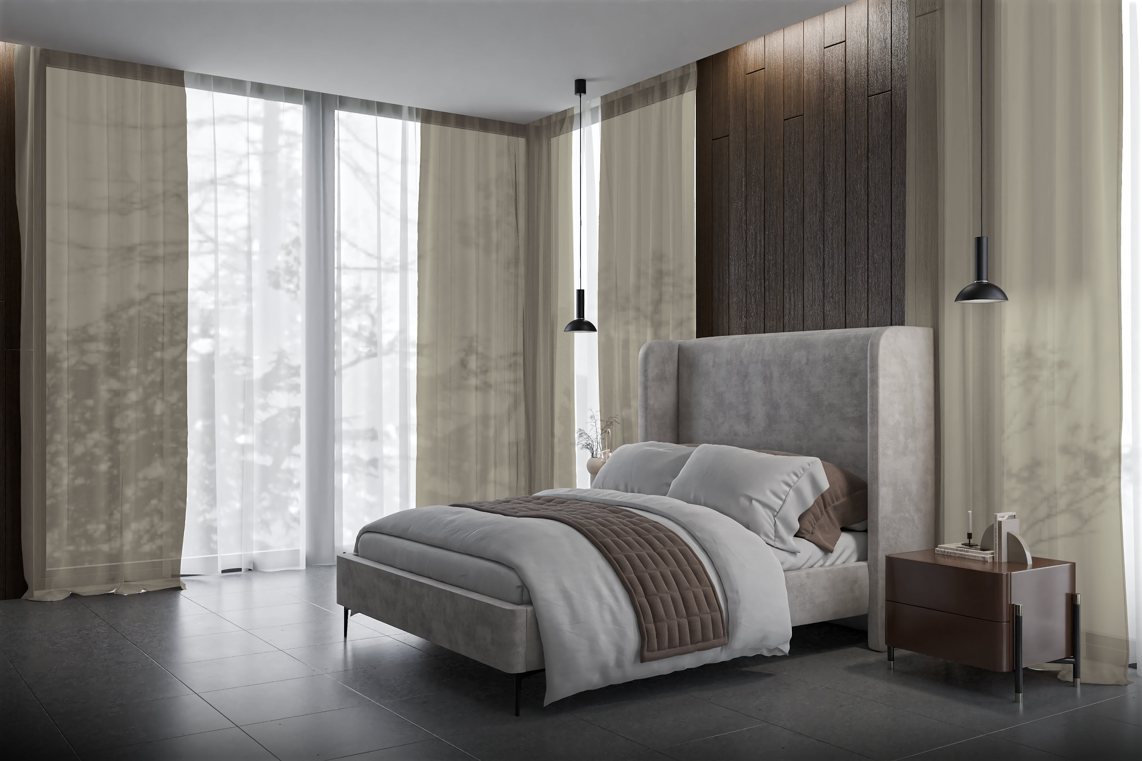 Vorhang Tramoris 8357 Schlafzimmer