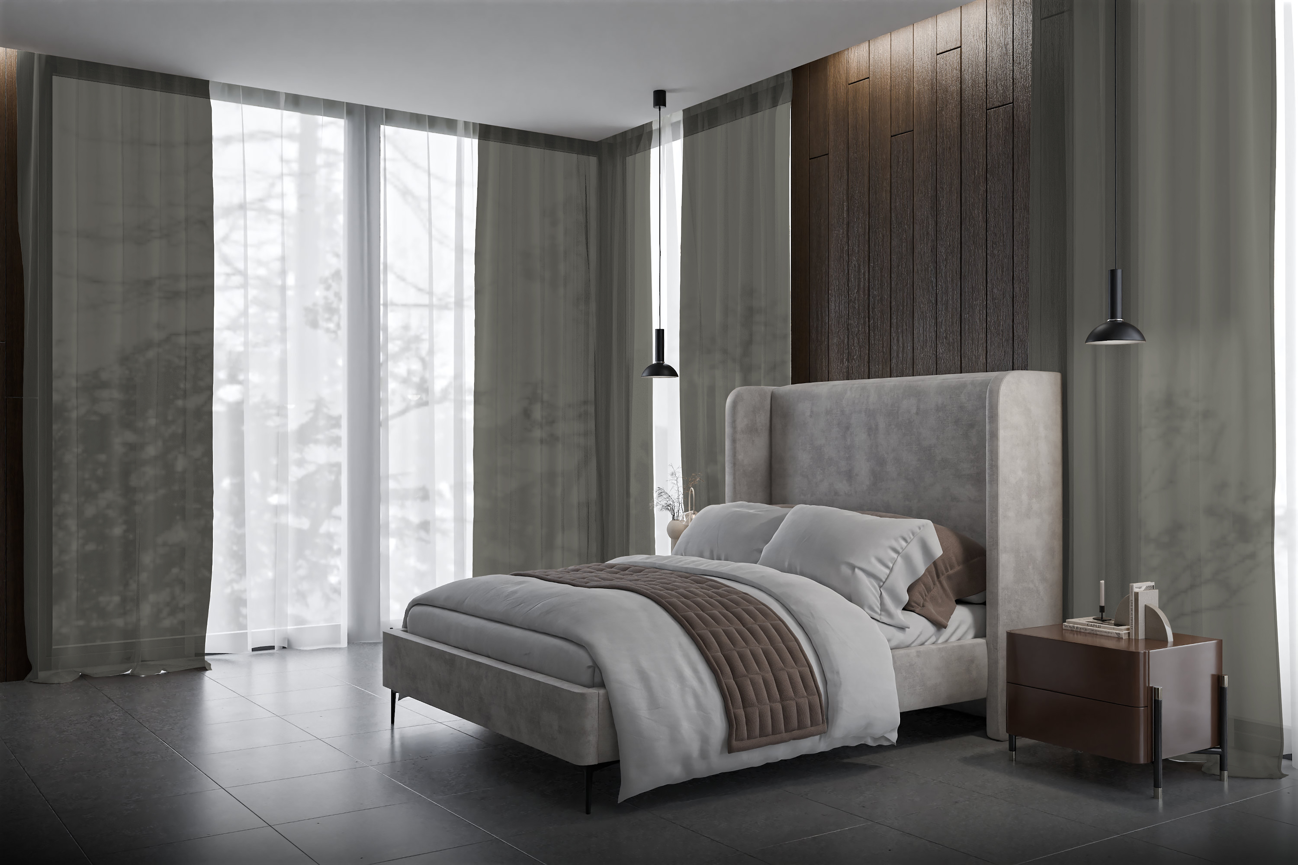 Vorhang Tramoris 8358 Schlafzimmer