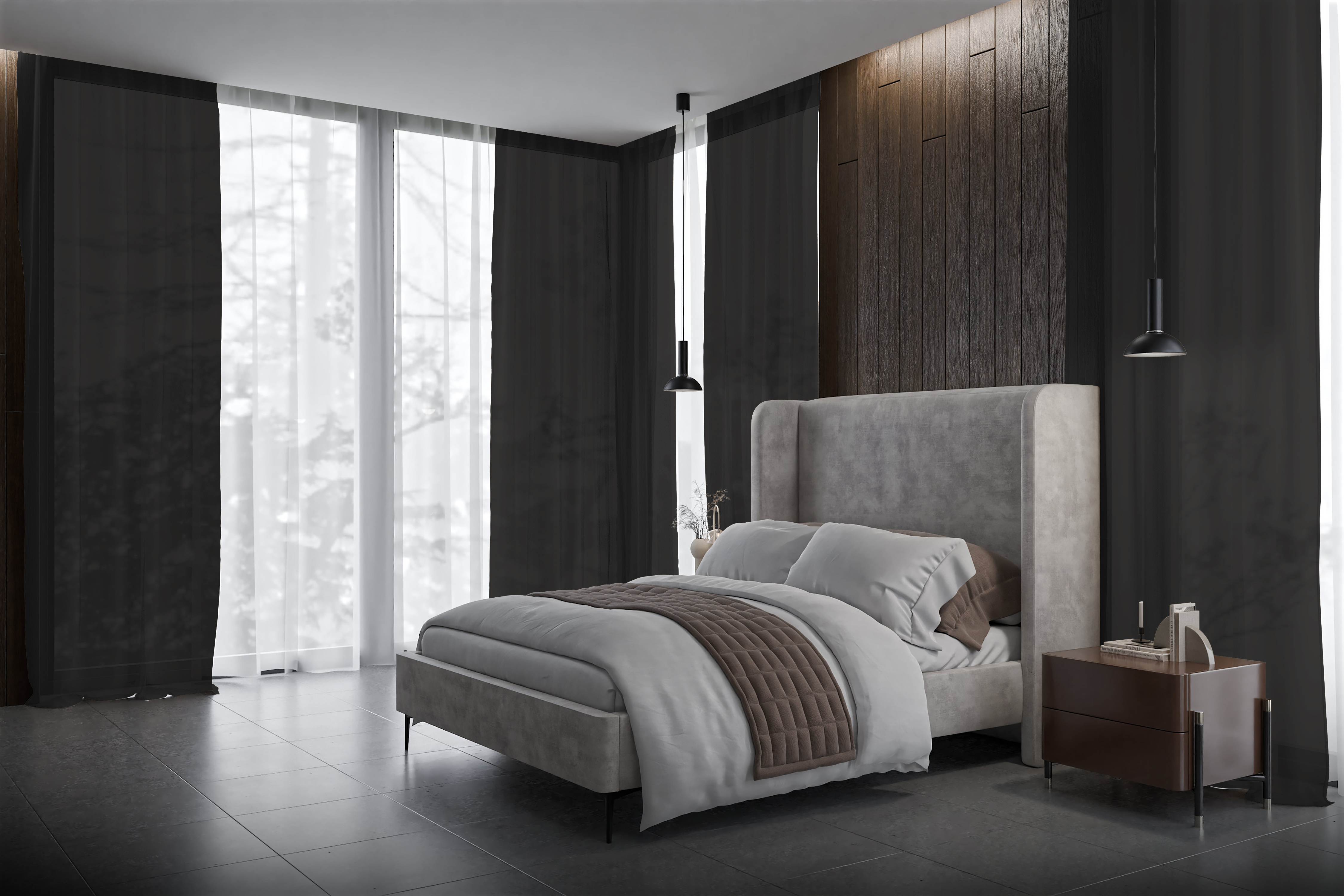 Vorhang Tramoris 8359 Schlafzimmer
