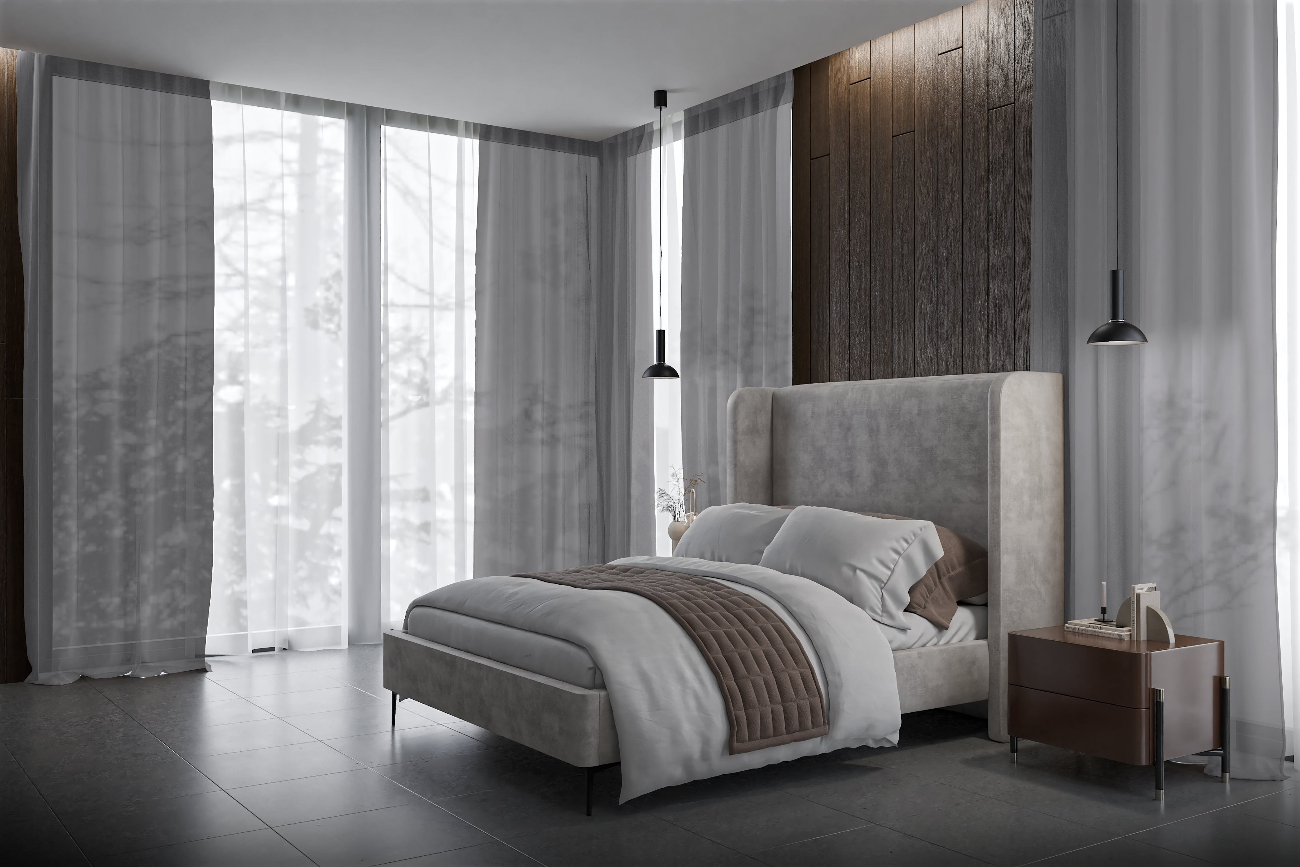 Vorhang Trivisia 8282 Schlafzimmer