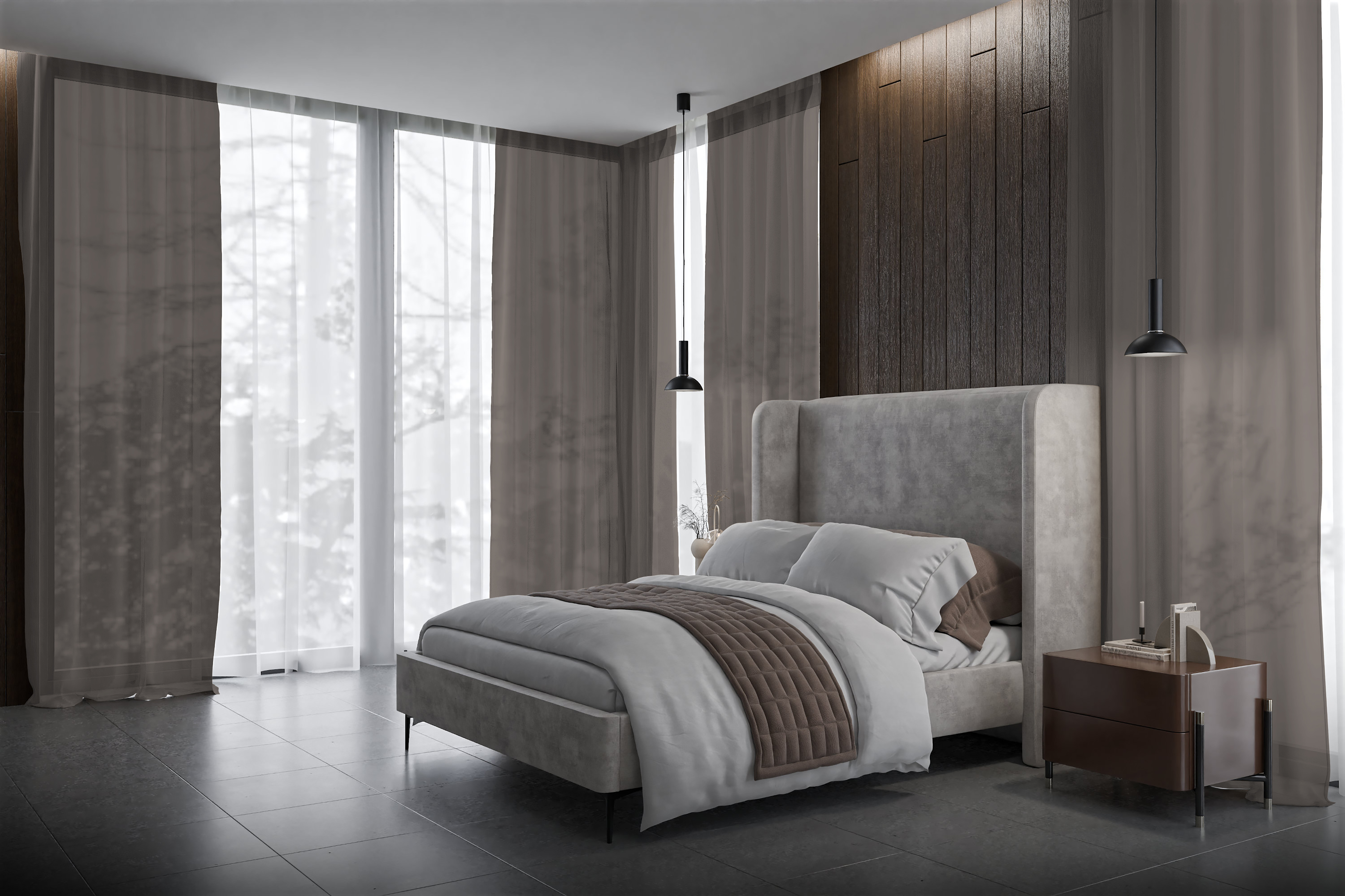 Vorhang Trivisia 8283 Schlafzimmer