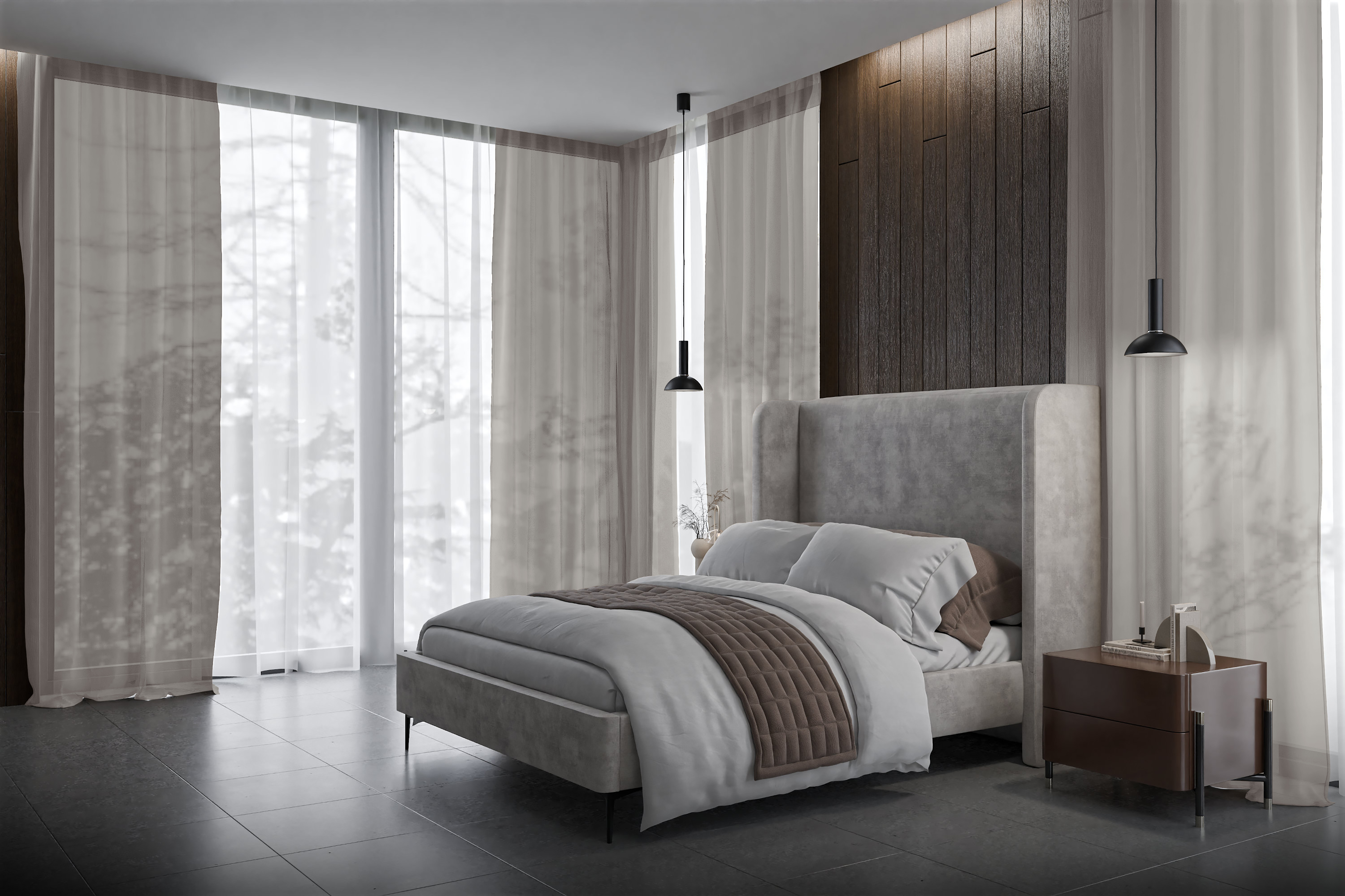 Vorhang Trivisia 8284 Schlafzimmer