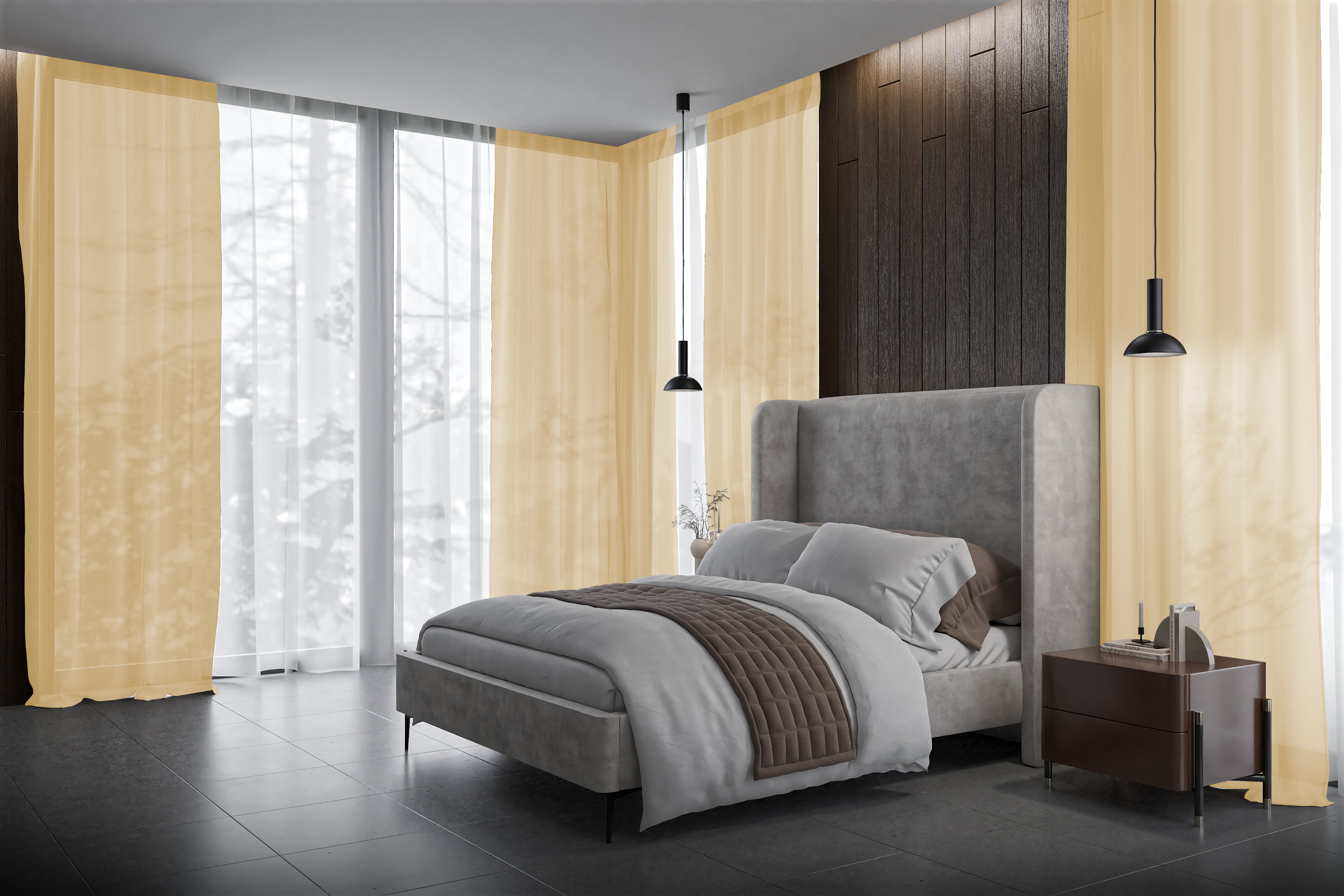 Vorhang Trivisia 8287 Schlafzimmer