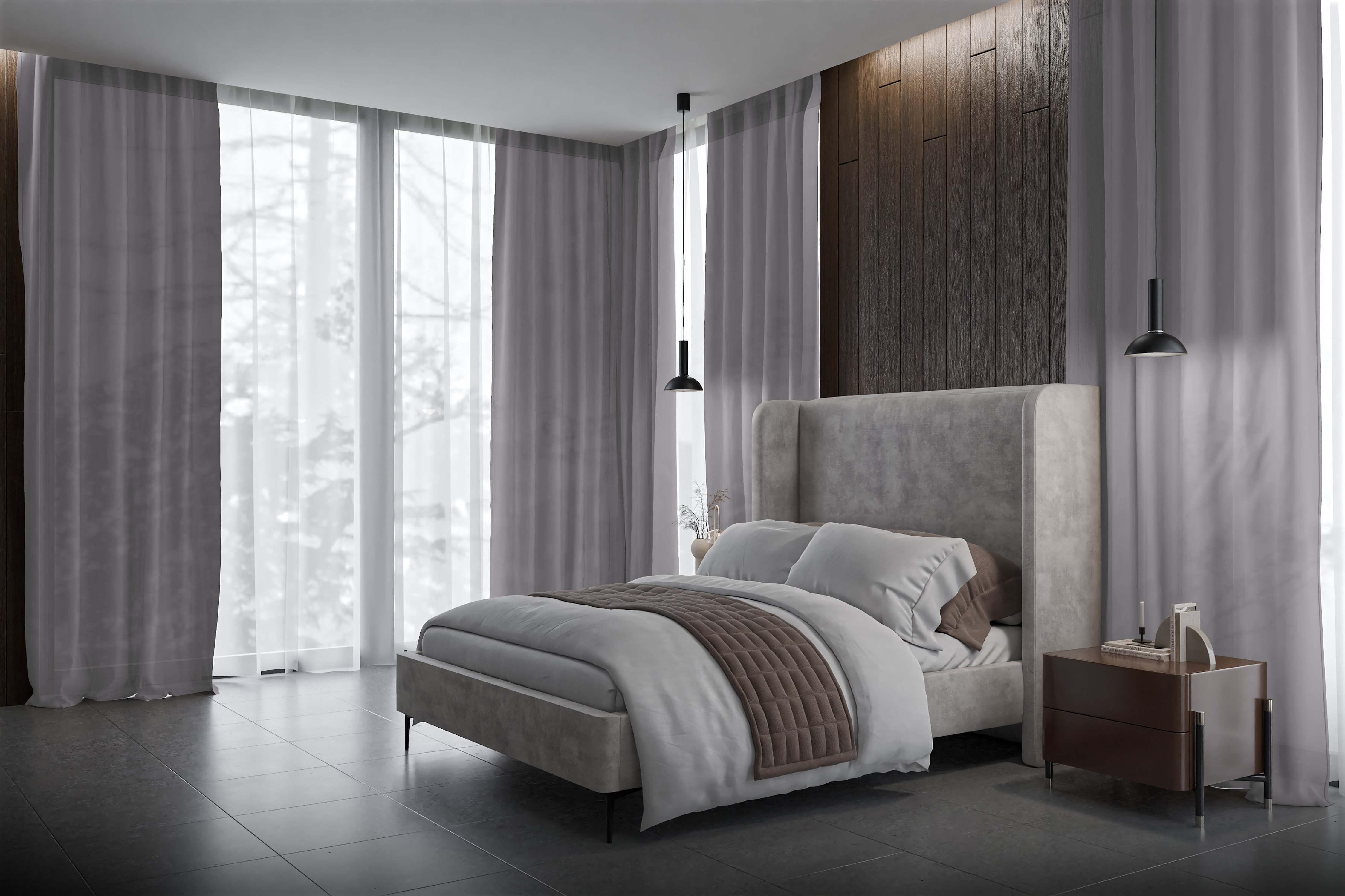 Vorhang Valoris 8408 Schlafzimmer