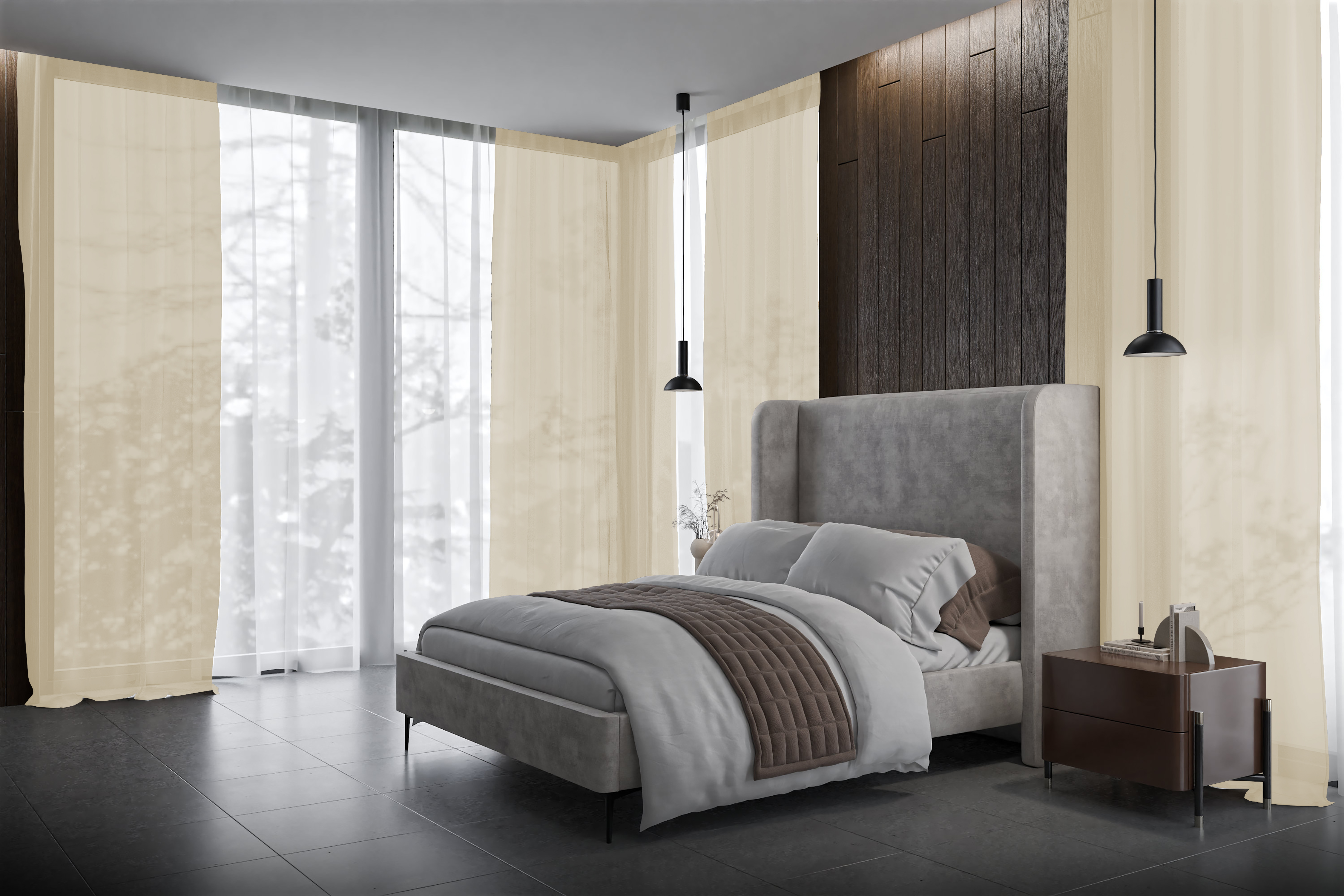 Vorhang Velaris 8326 Schlafzimmer