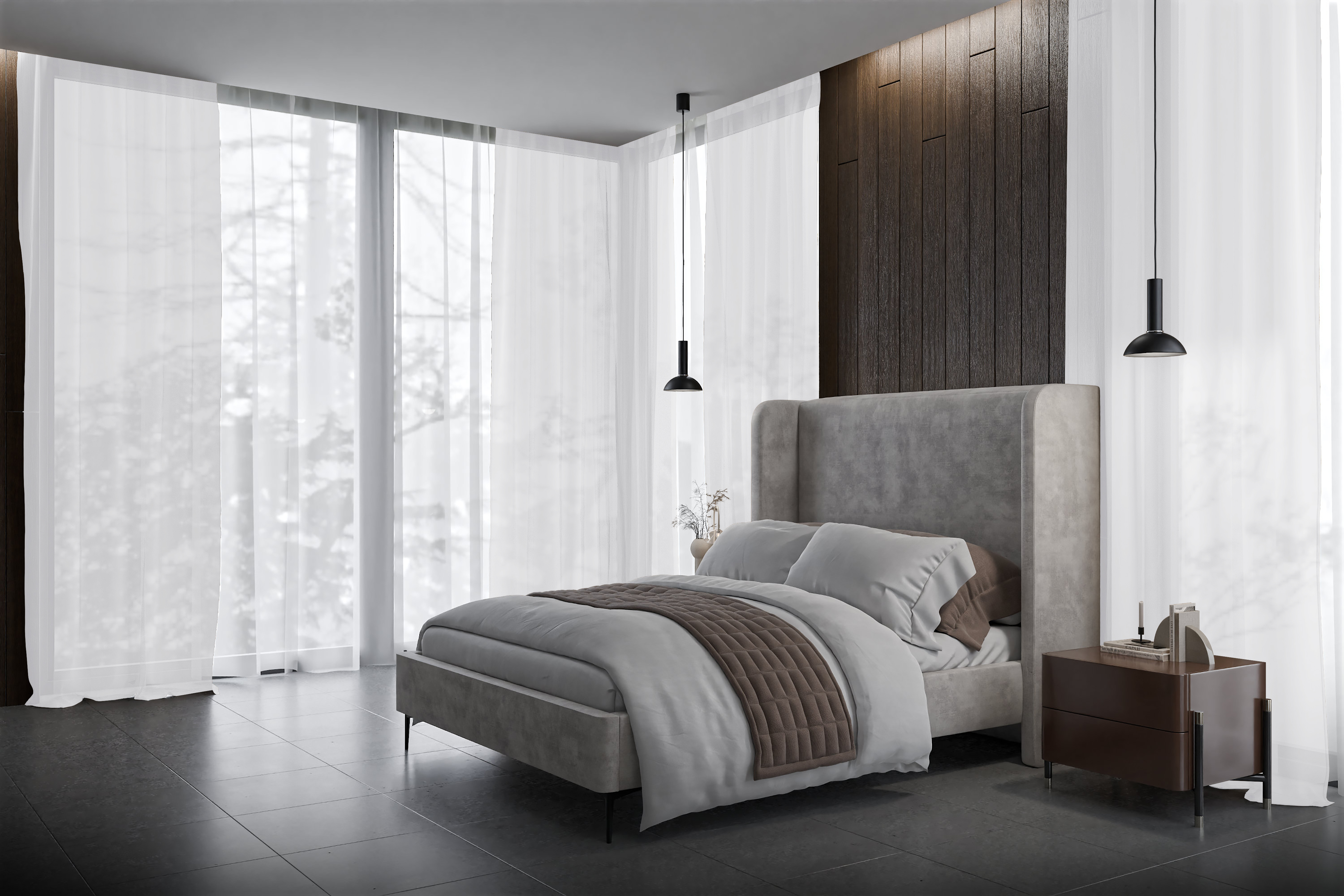 Vorhang Vistinia 8378 Schlafzimmer