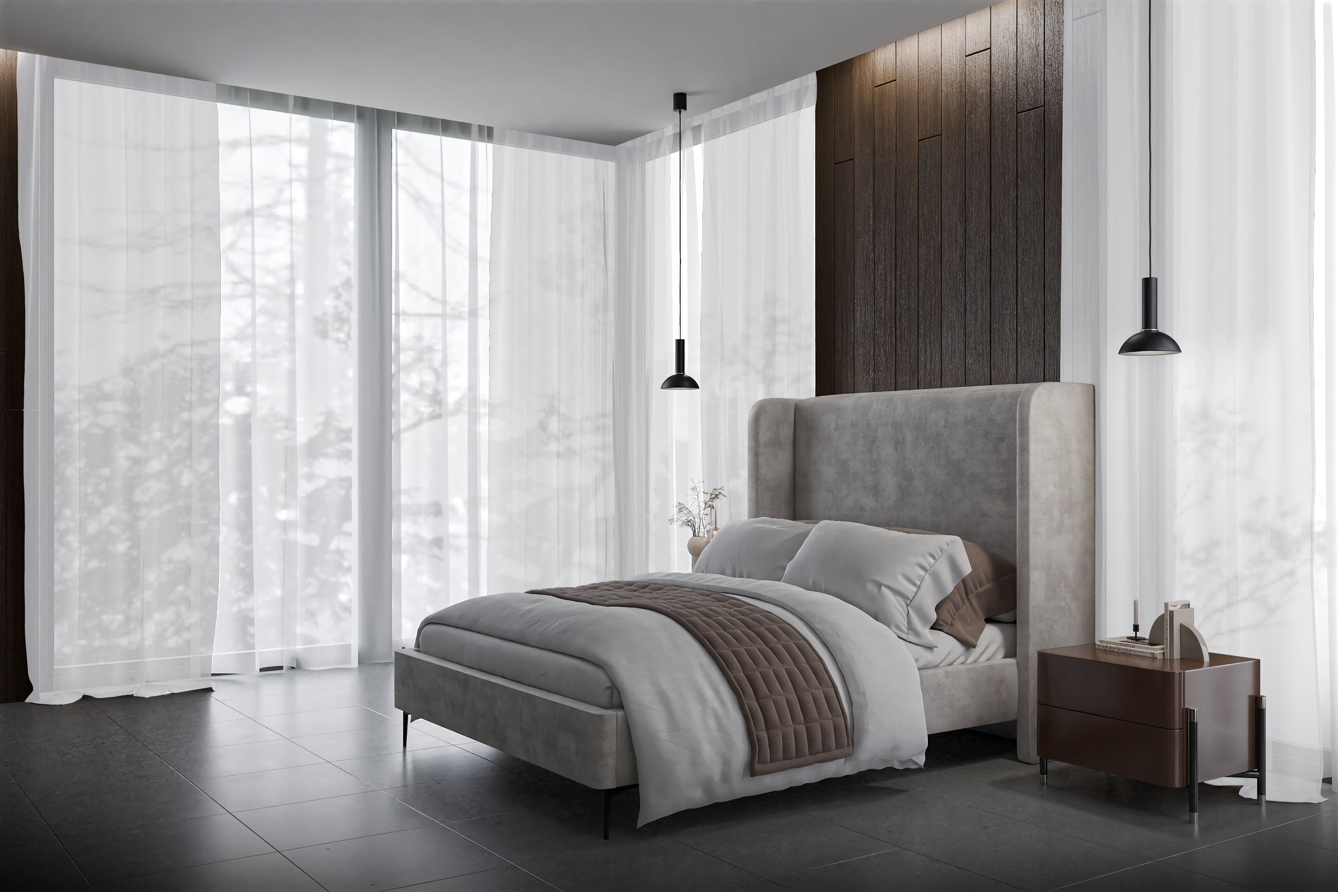 Vorhang Vistinia 8379 Schlafzimmer