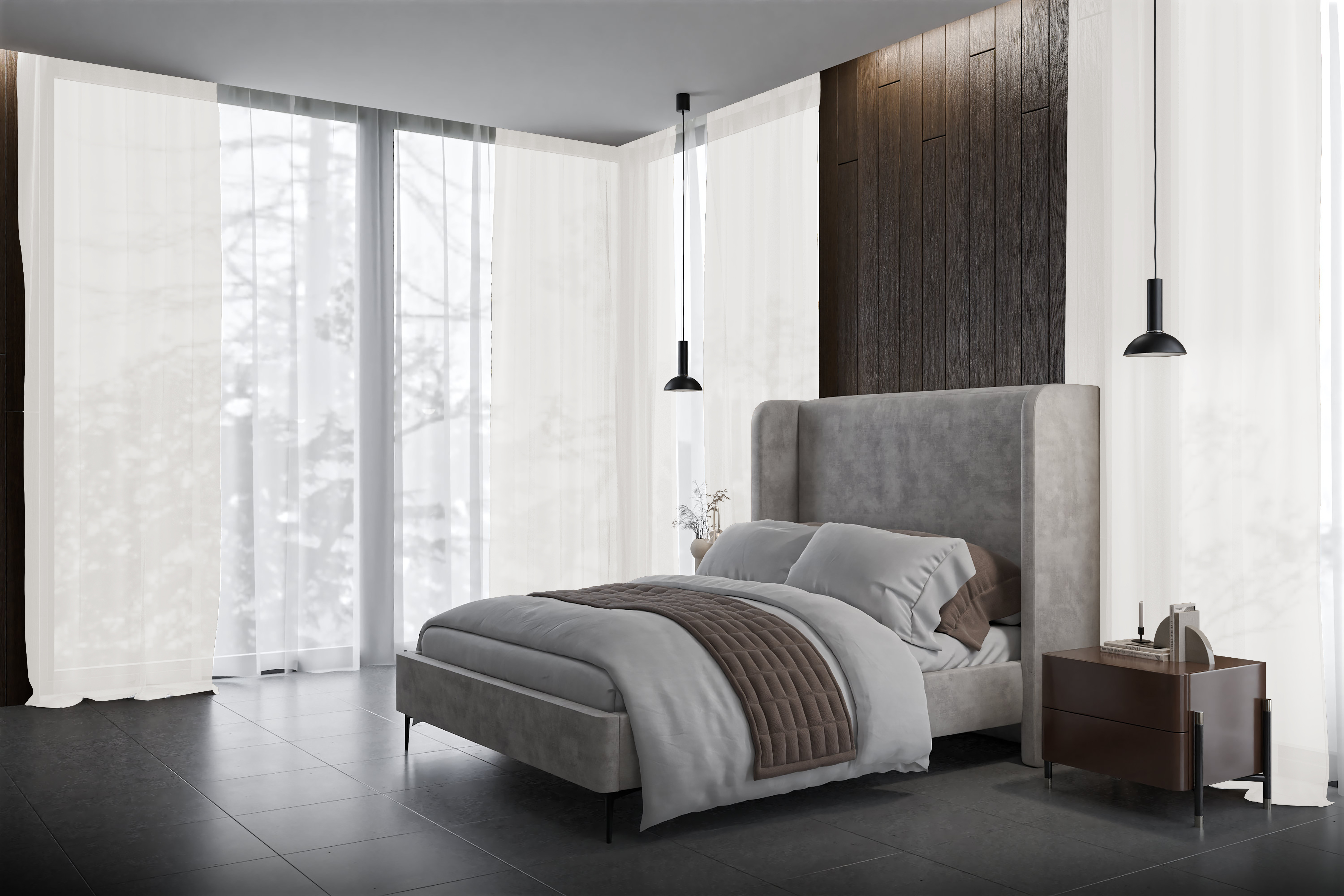 Vorhang Zelaris 8318 Schlafzimmer