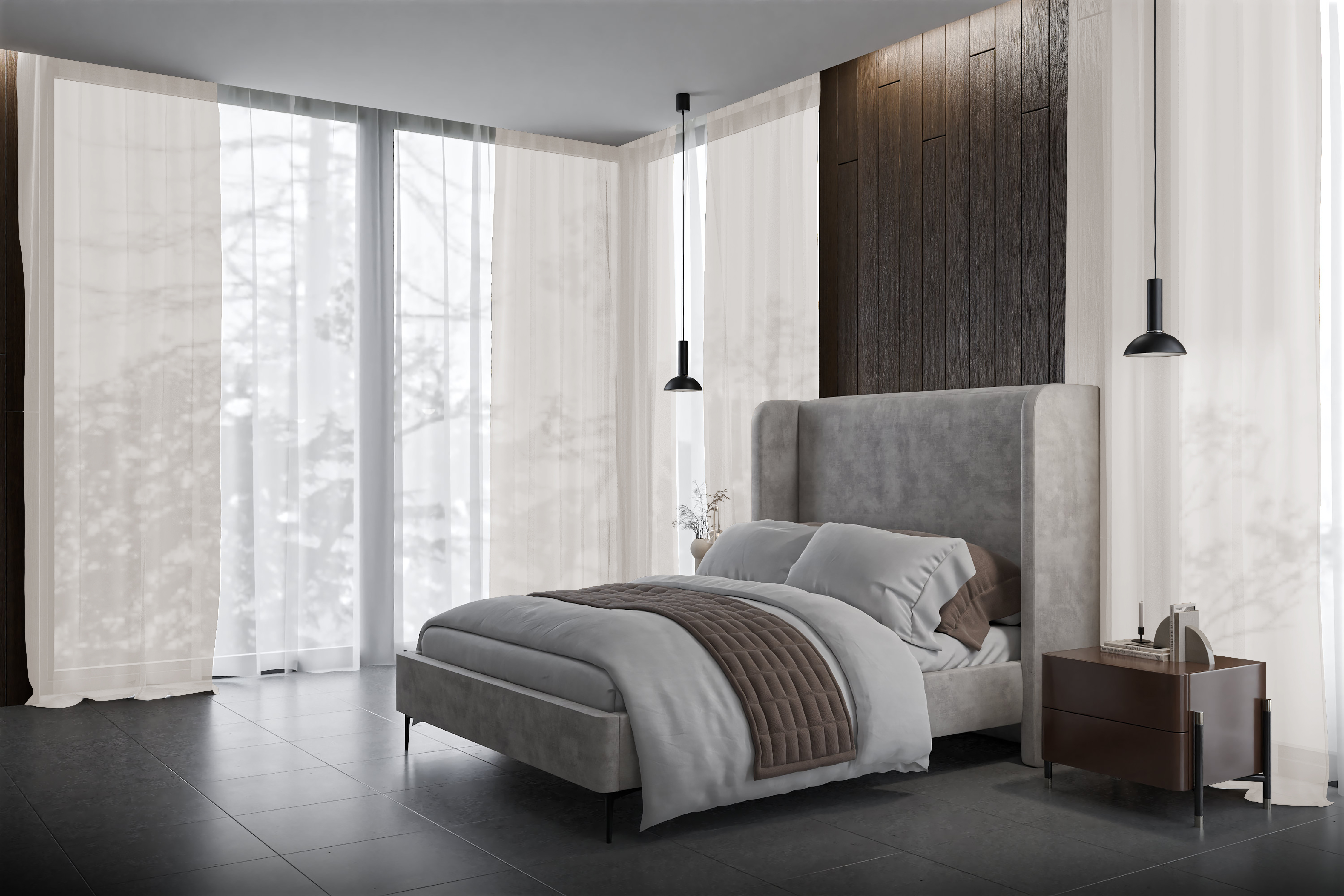 Vorhang Zelaris 8319 Schlafzimmer