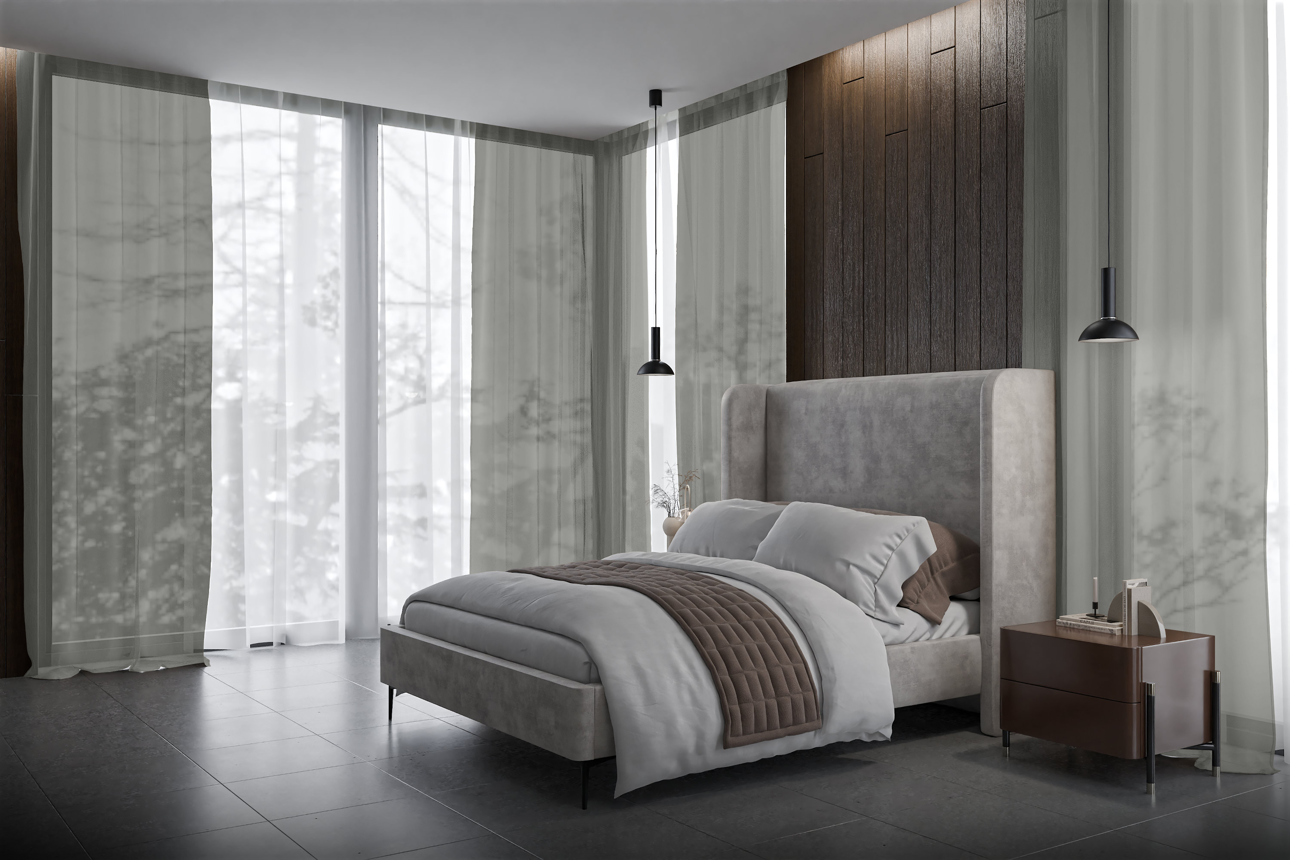Vorhang Zelaris 8321 Schlafzimmer